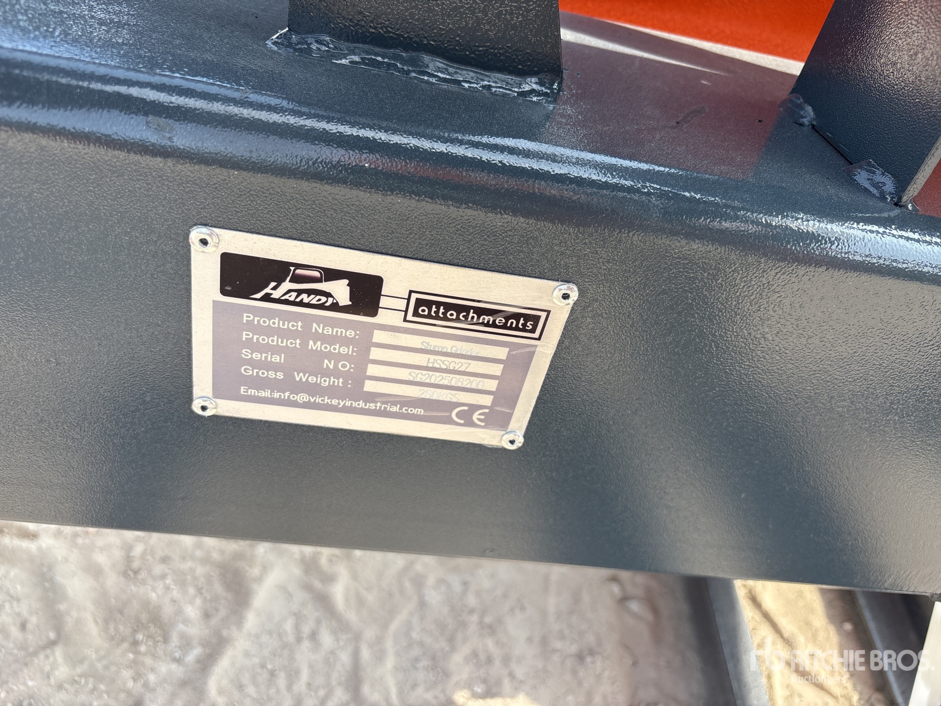 General Appearance with N.º de serie/VIN