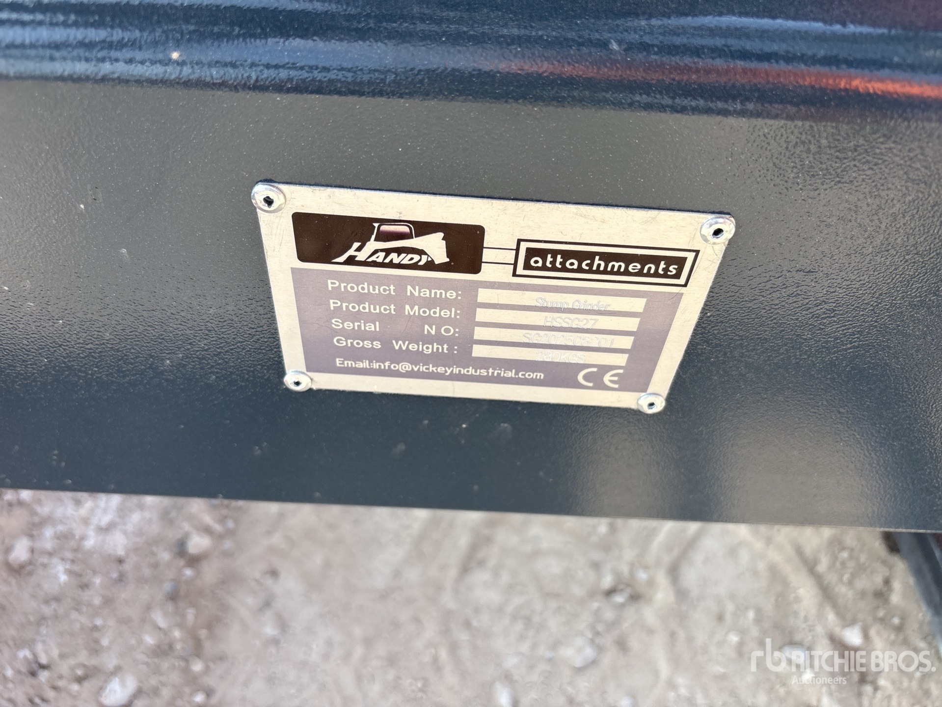 General Appearance with N.º de serie/VIN