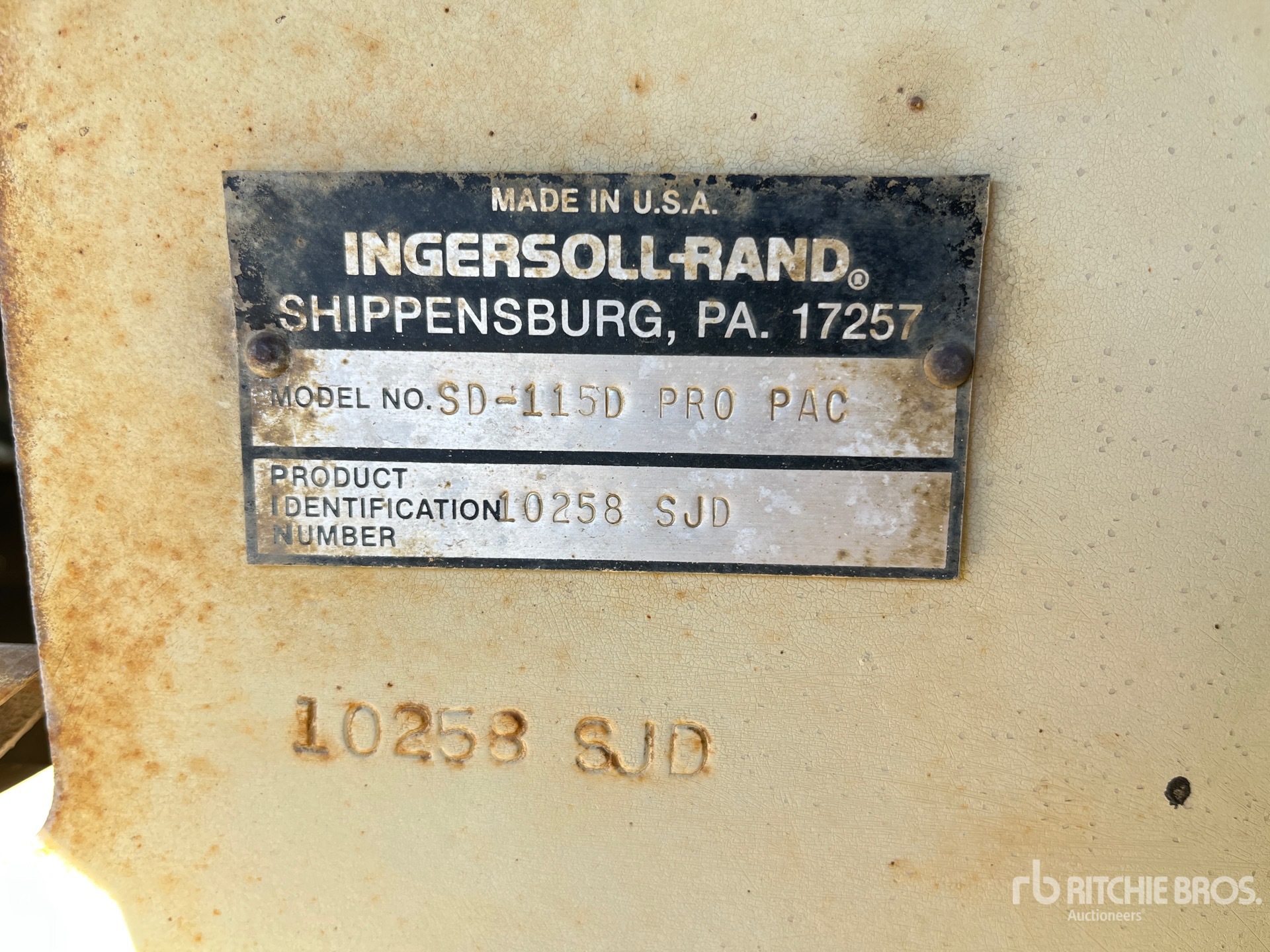 General Appearance with N.º de serie/VIN