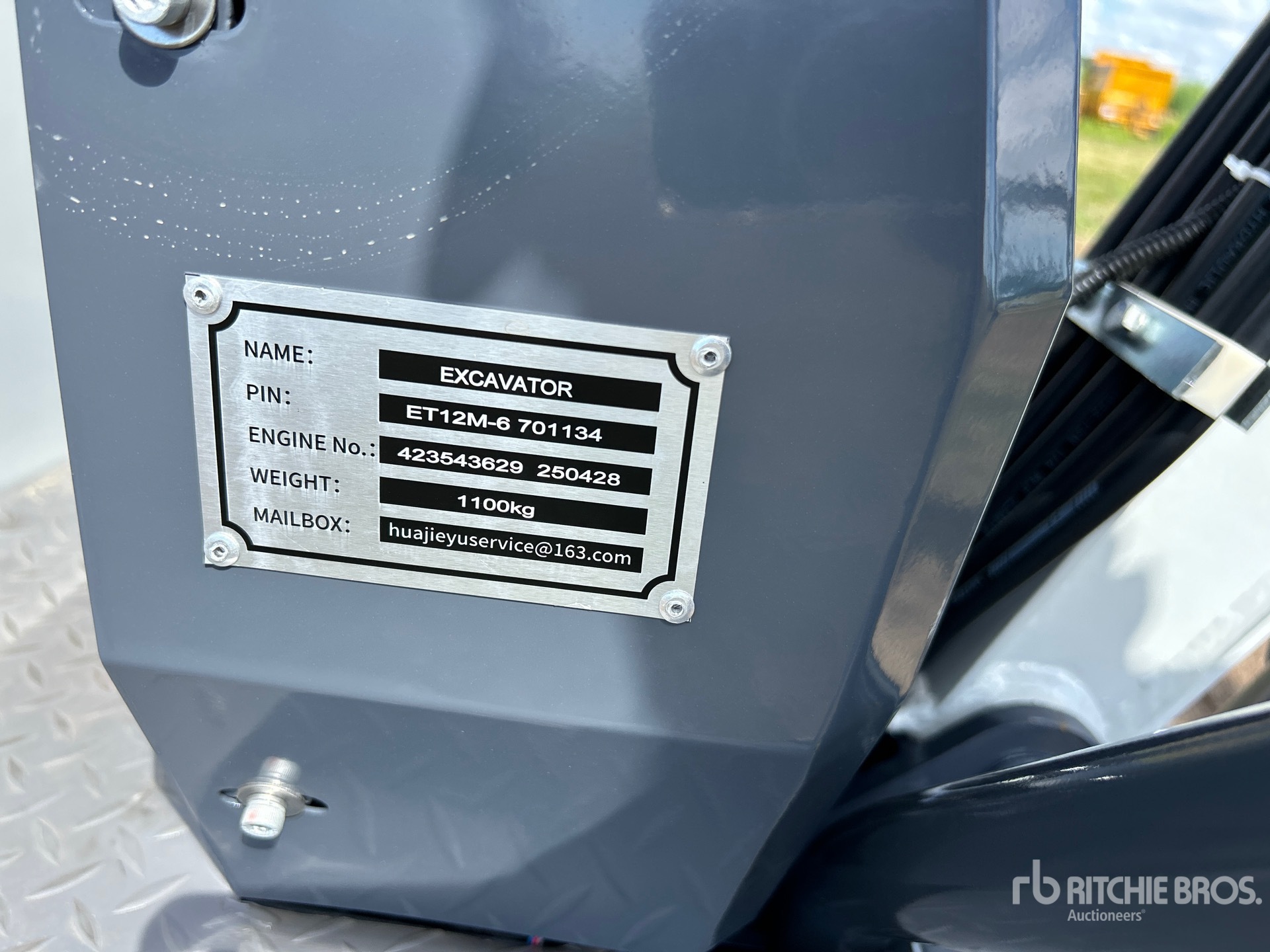 General Appearance with N.º de serie/VIN