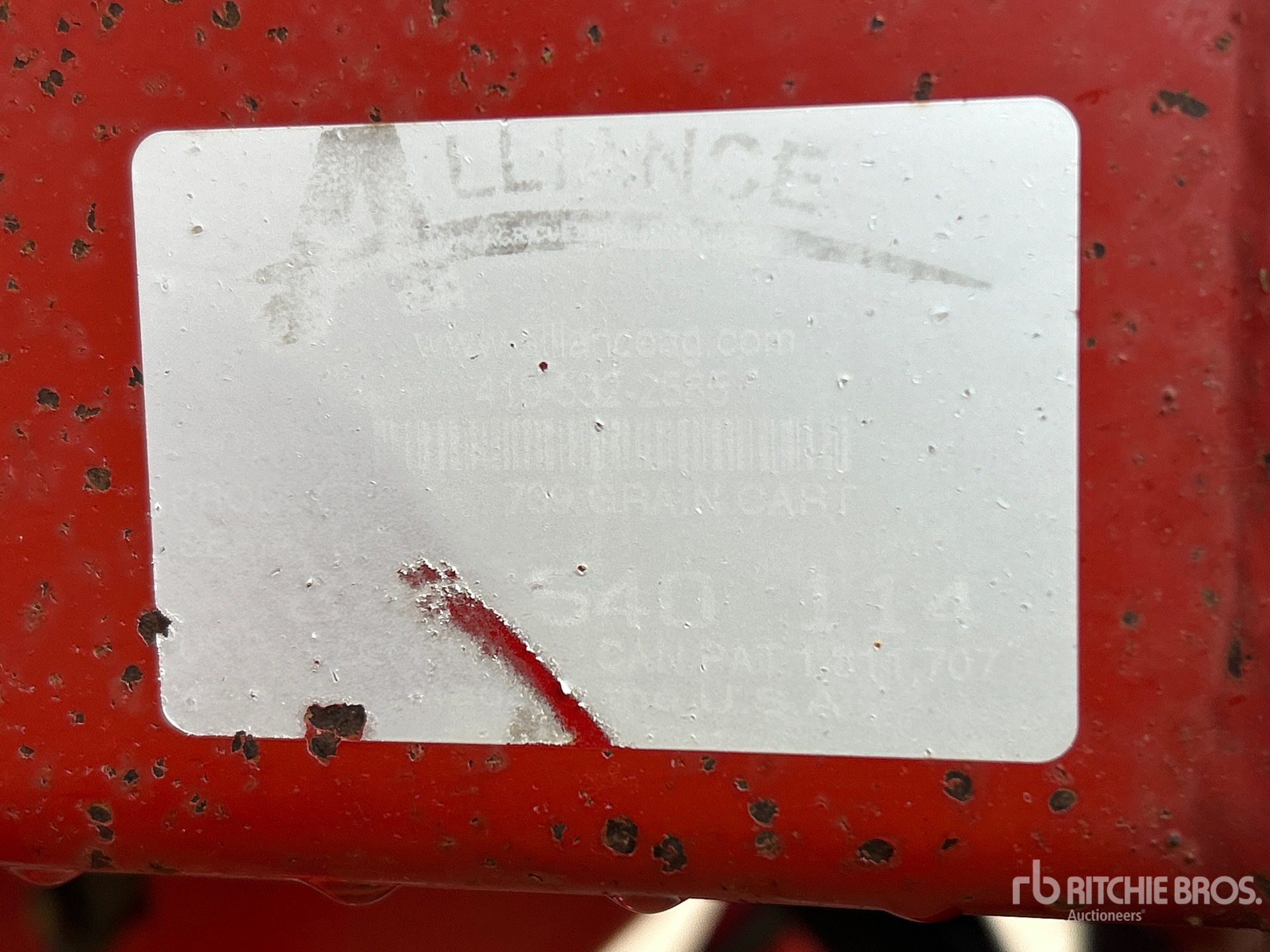 General Appearance with N.º de serie/VIN