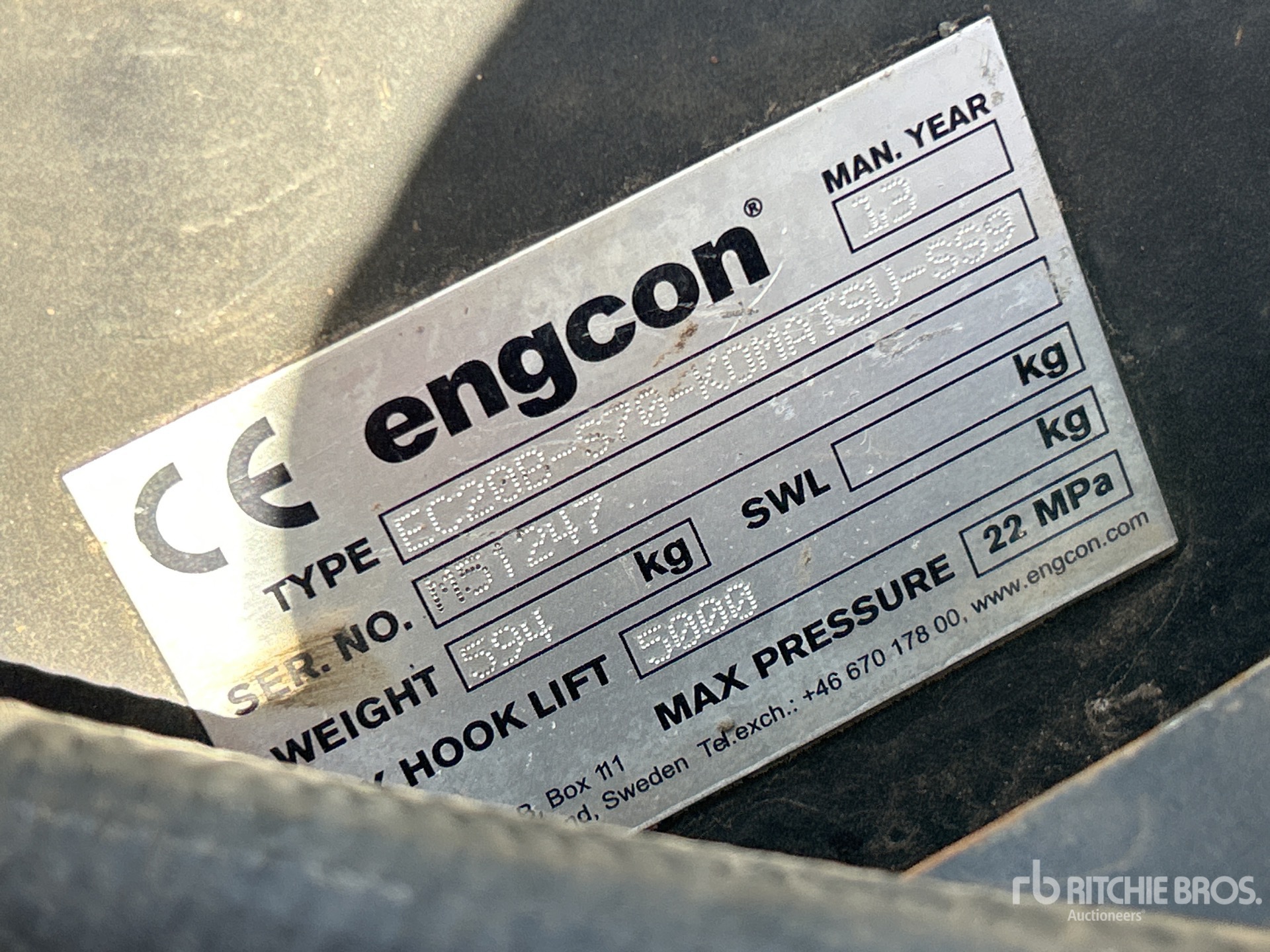 General Appearance with Numer seryjny/numer identyfikacyjny pojazdu