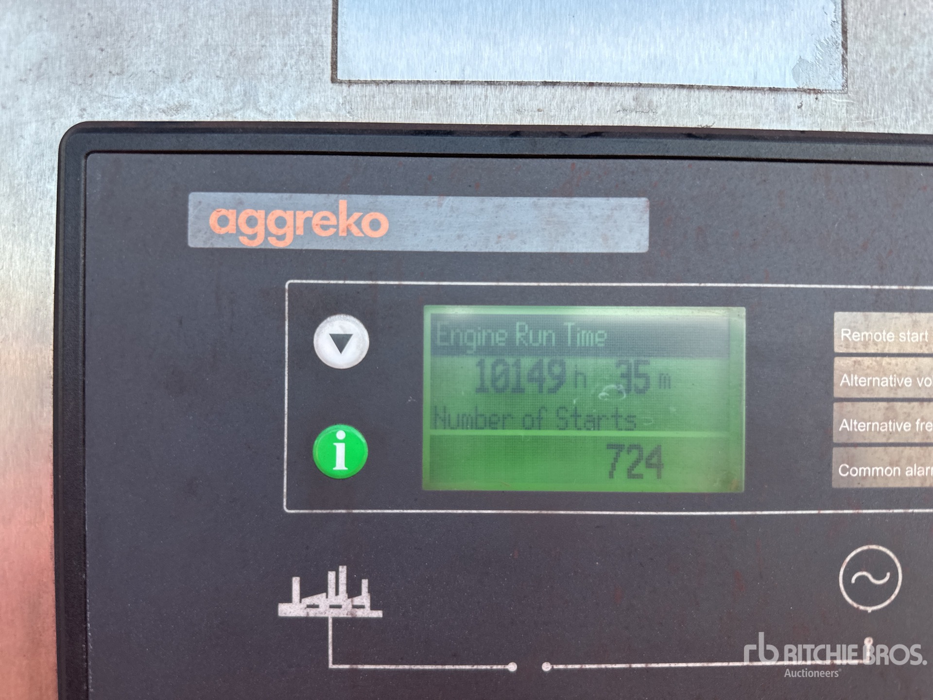 General Appearance with Hour Meter / Odometer