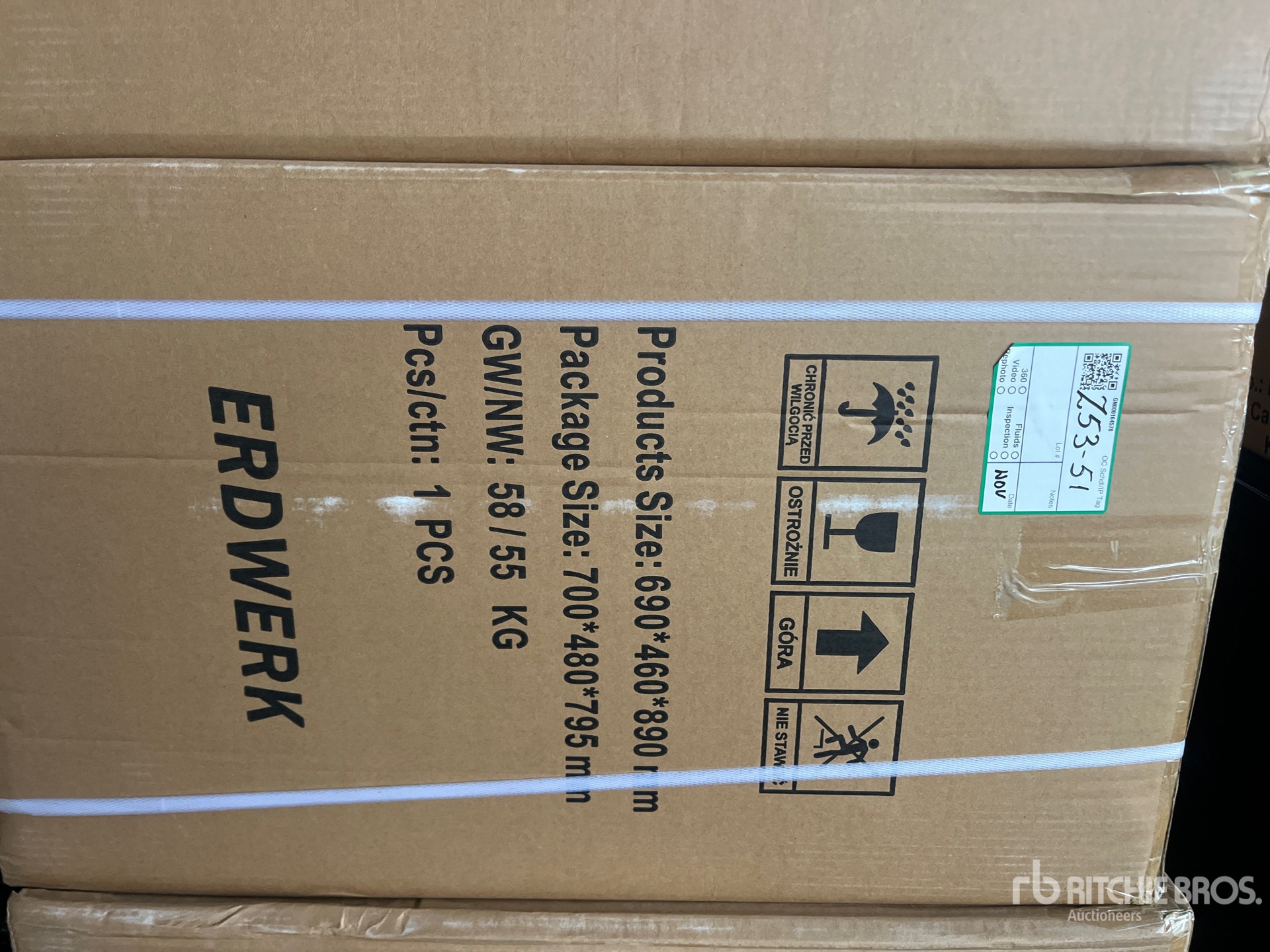 General Appearance with Picture, Left Front Corner