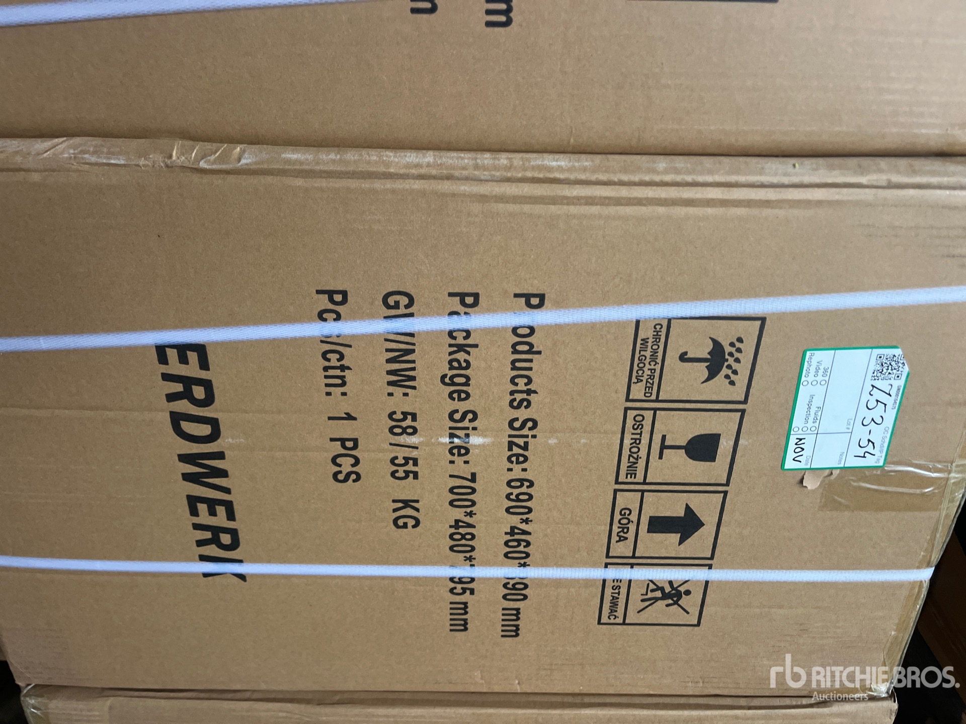 General Appearance with Picture, Left Front Corner