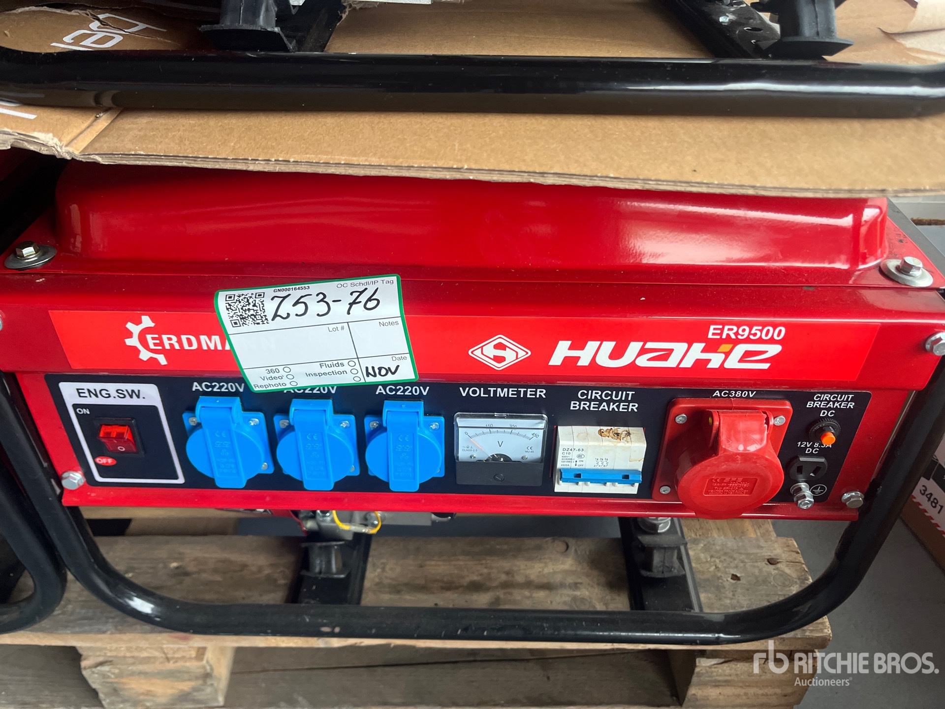 General Appearance with Picture, Left Front Corner