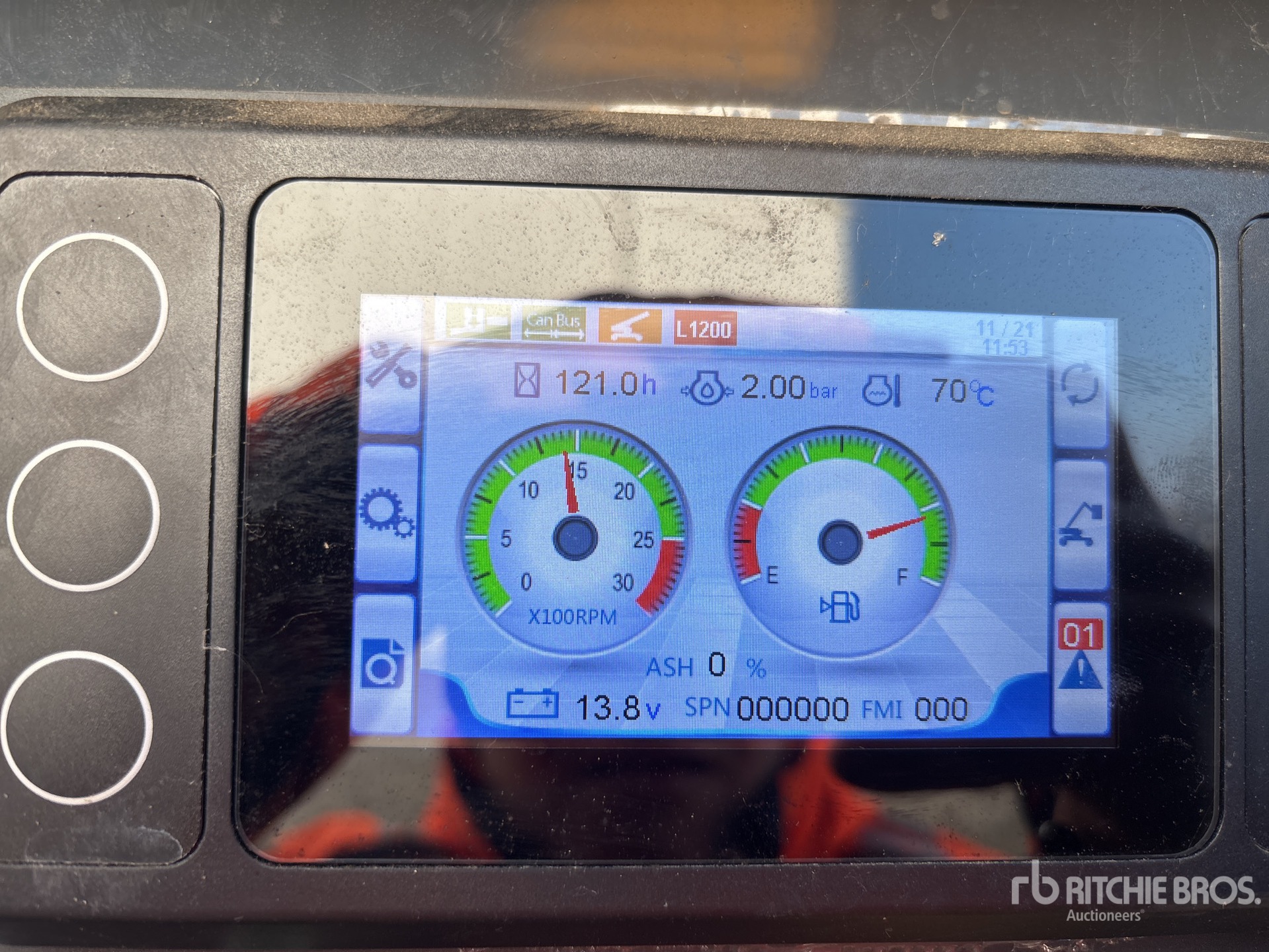 General Appearance with Horímetro / Odómetro