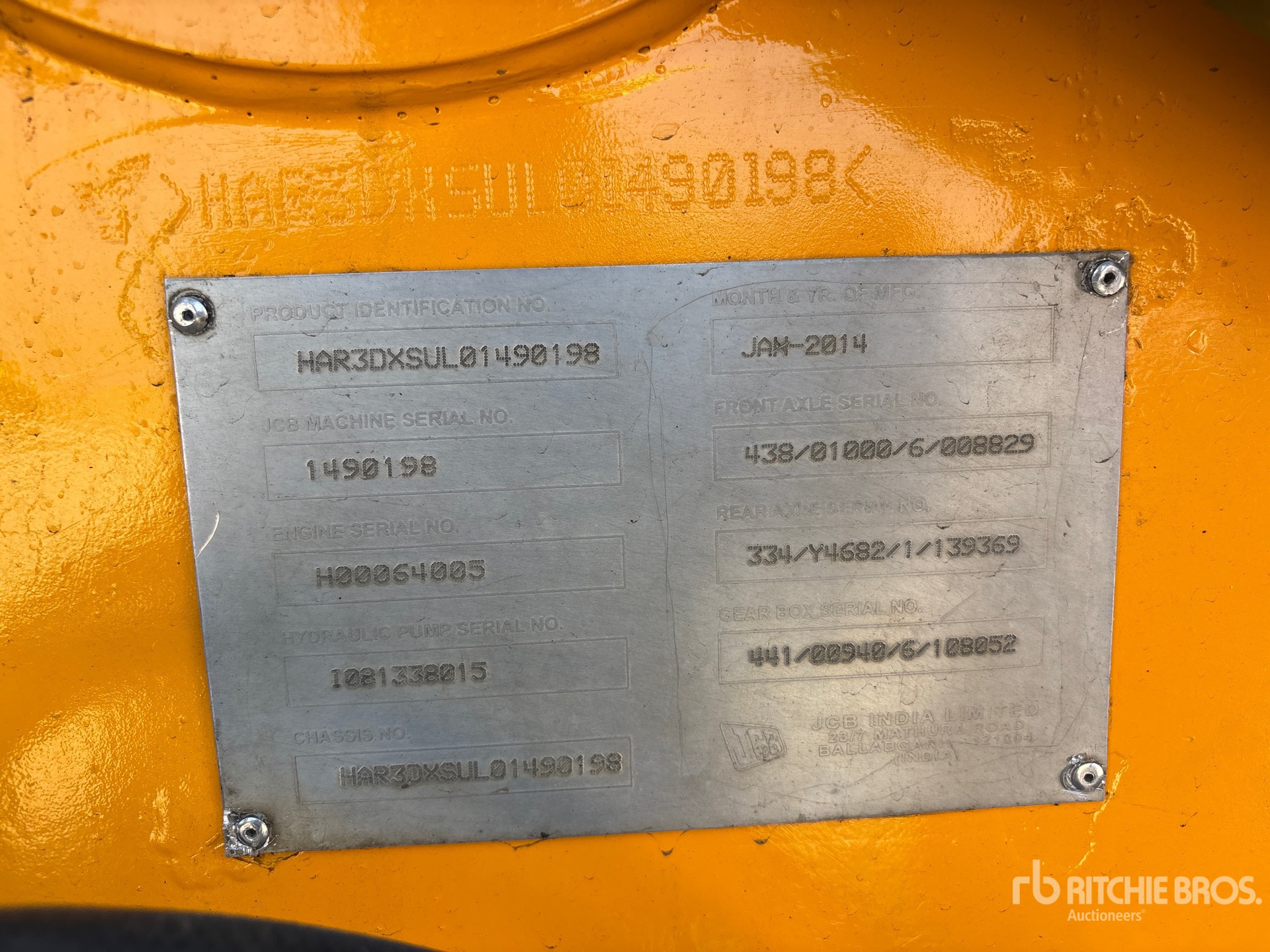 General Appearance with Seriennummer / FIN