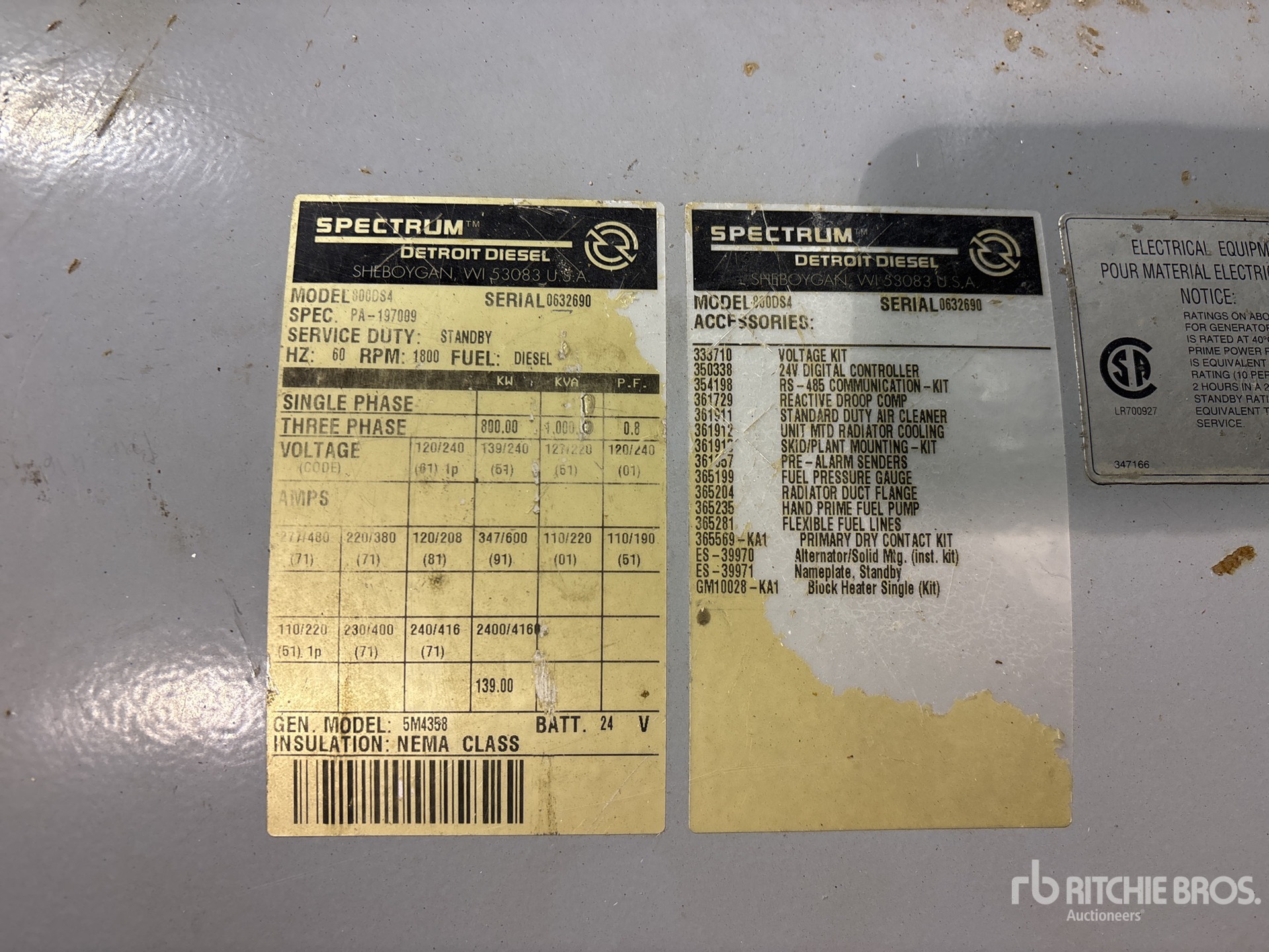 General Appearance with Numero seriale/numero d’identificazione del veicolo (VIN)