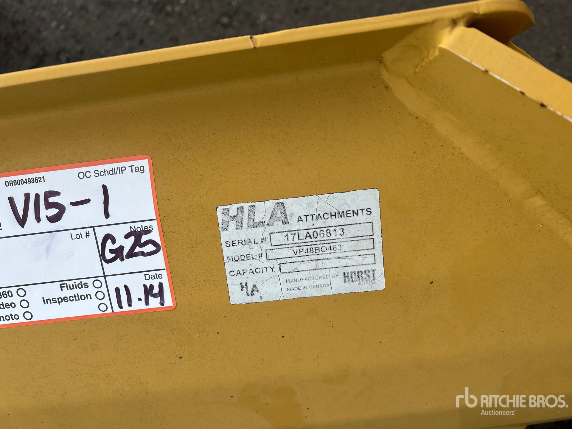 General Appearance with Seriennummer / FIN