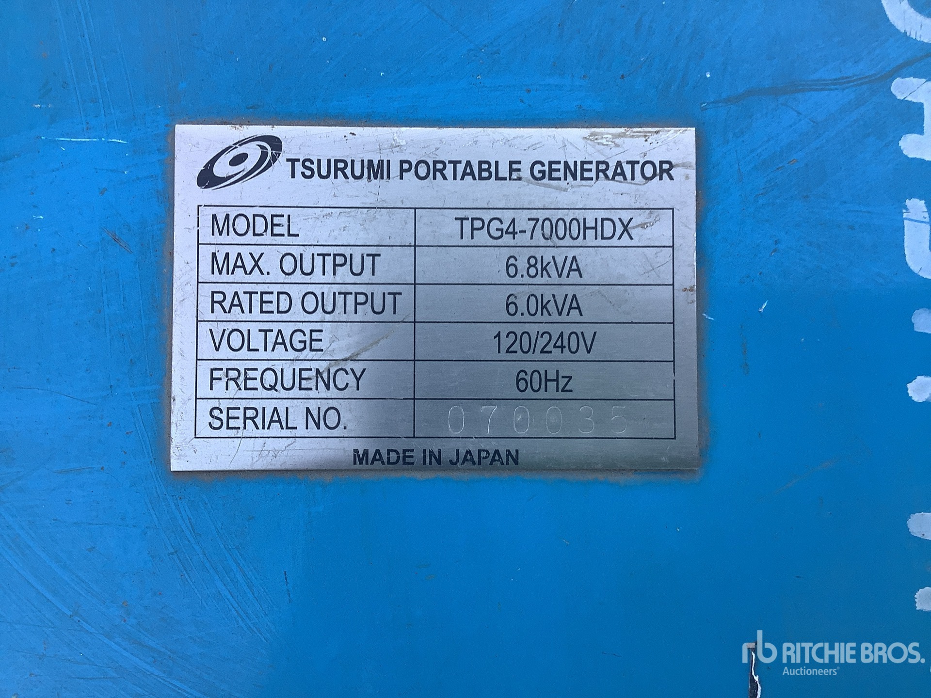 General Appearance with Numer seryjny/numer identyfikacyjny pojazdu