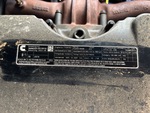 Engine with Emission Label
