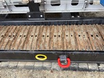Undercarriage with Left Track Pads