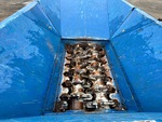 Conveyor/Rollers with Feed Hopper