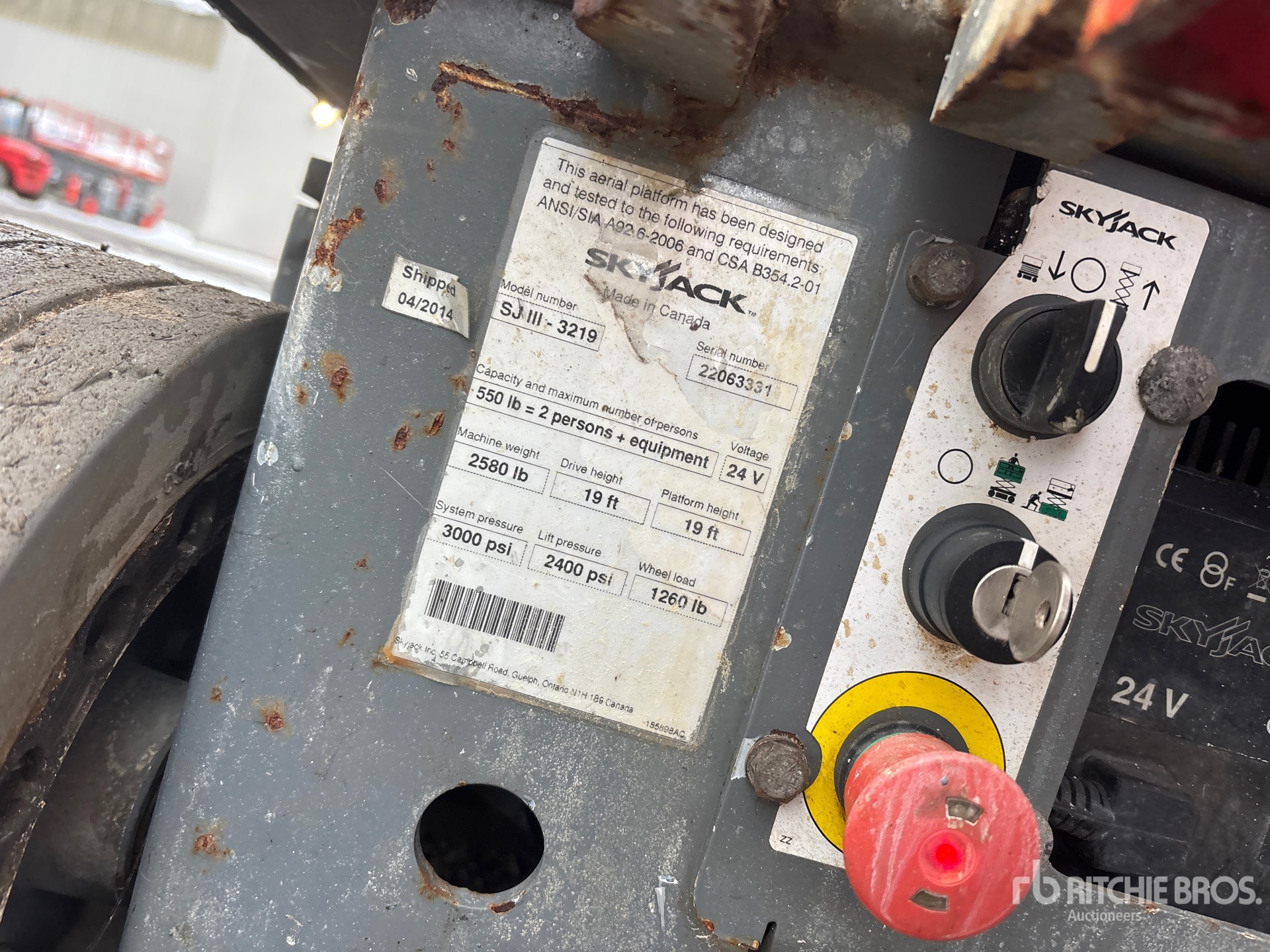 General Appearance with Numer seryjny/numer identyfikacyjny pojazdu