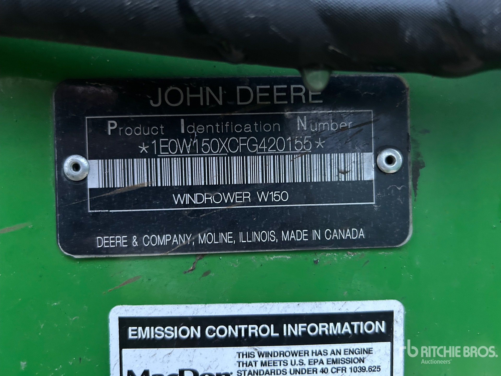 General Appearance with Seriennummer / FIN