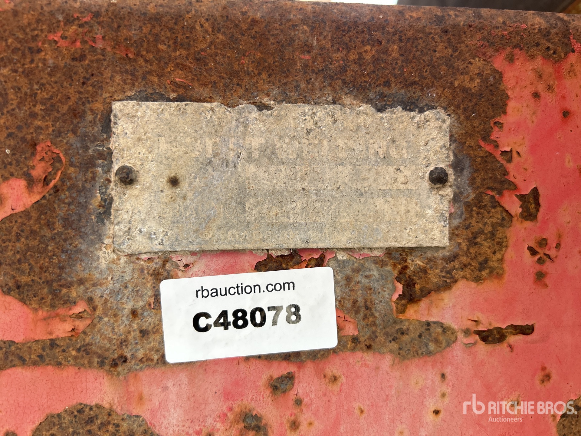 General Appearance with Numero seriale/numero d’identificazione del veicolo (VIN)