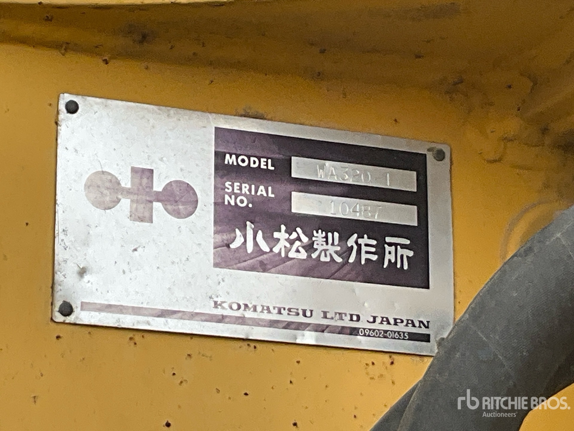 General Appearance with Numer seryjny/numer identyfikacyjny pojazdu