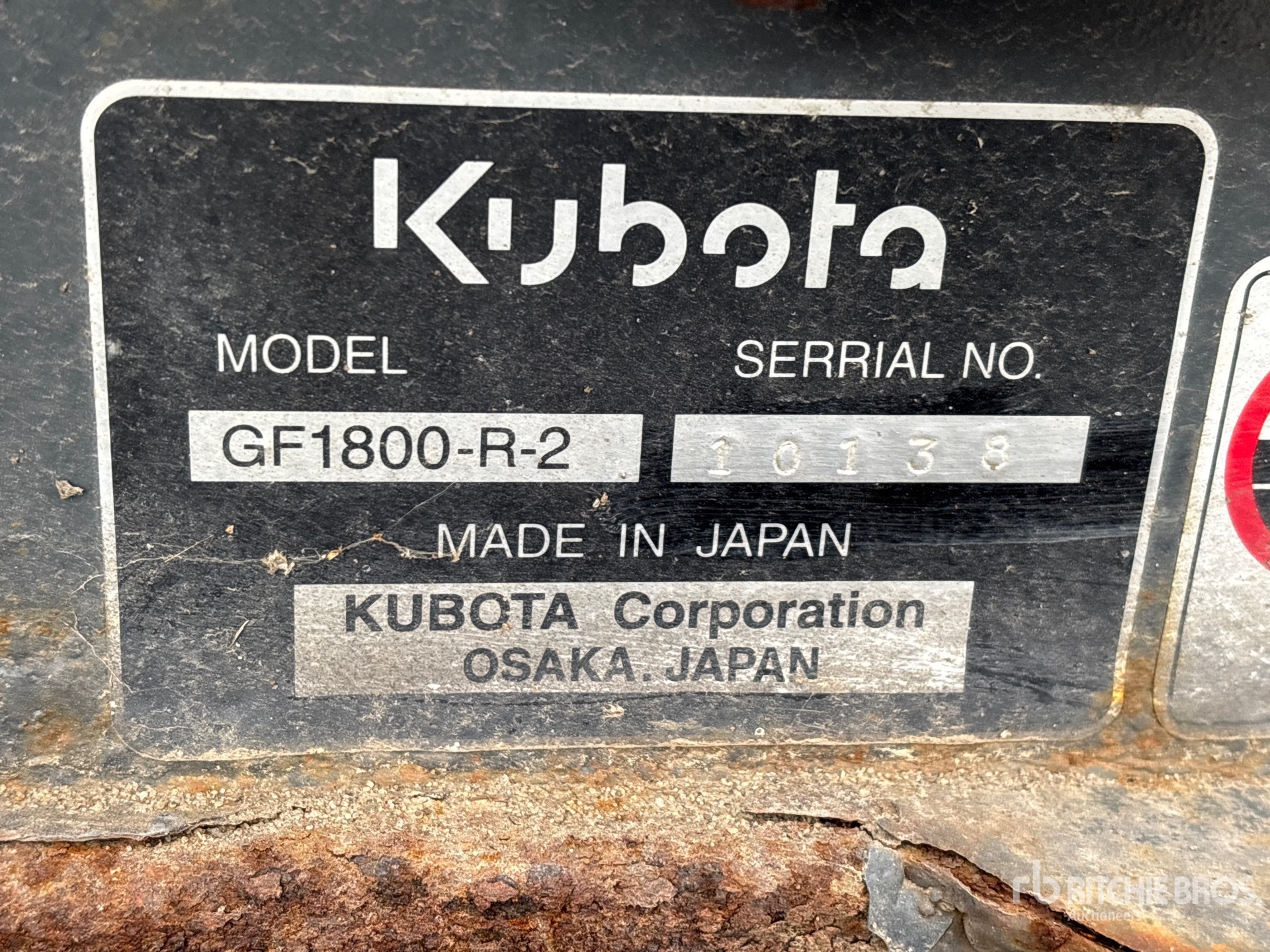 General Appearance with Numero seriale/numero d’identificazione del veicolo (VIN)