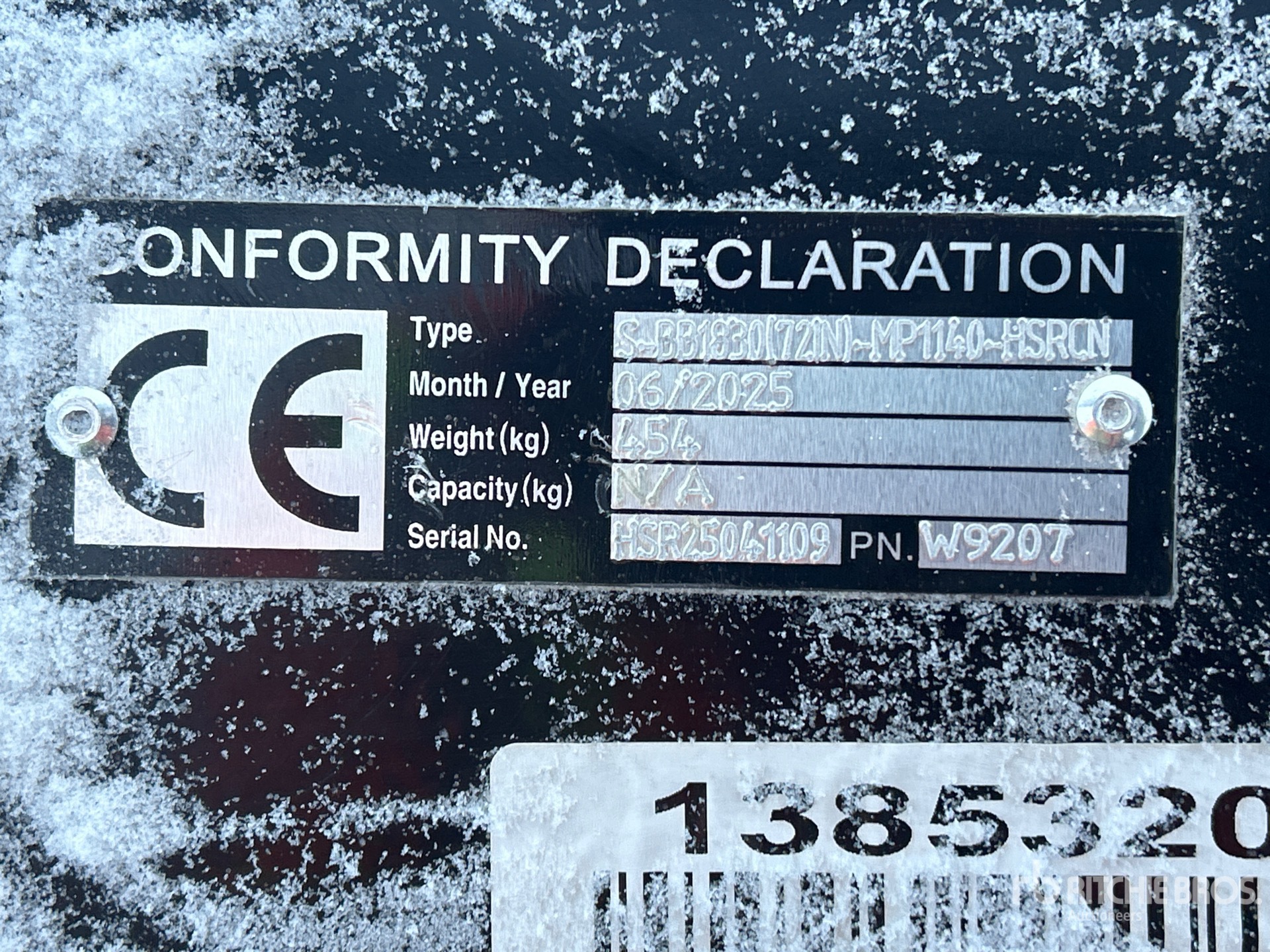 General Appearance with Numero seriale/numero d’identificazione del veicolo (VIN)