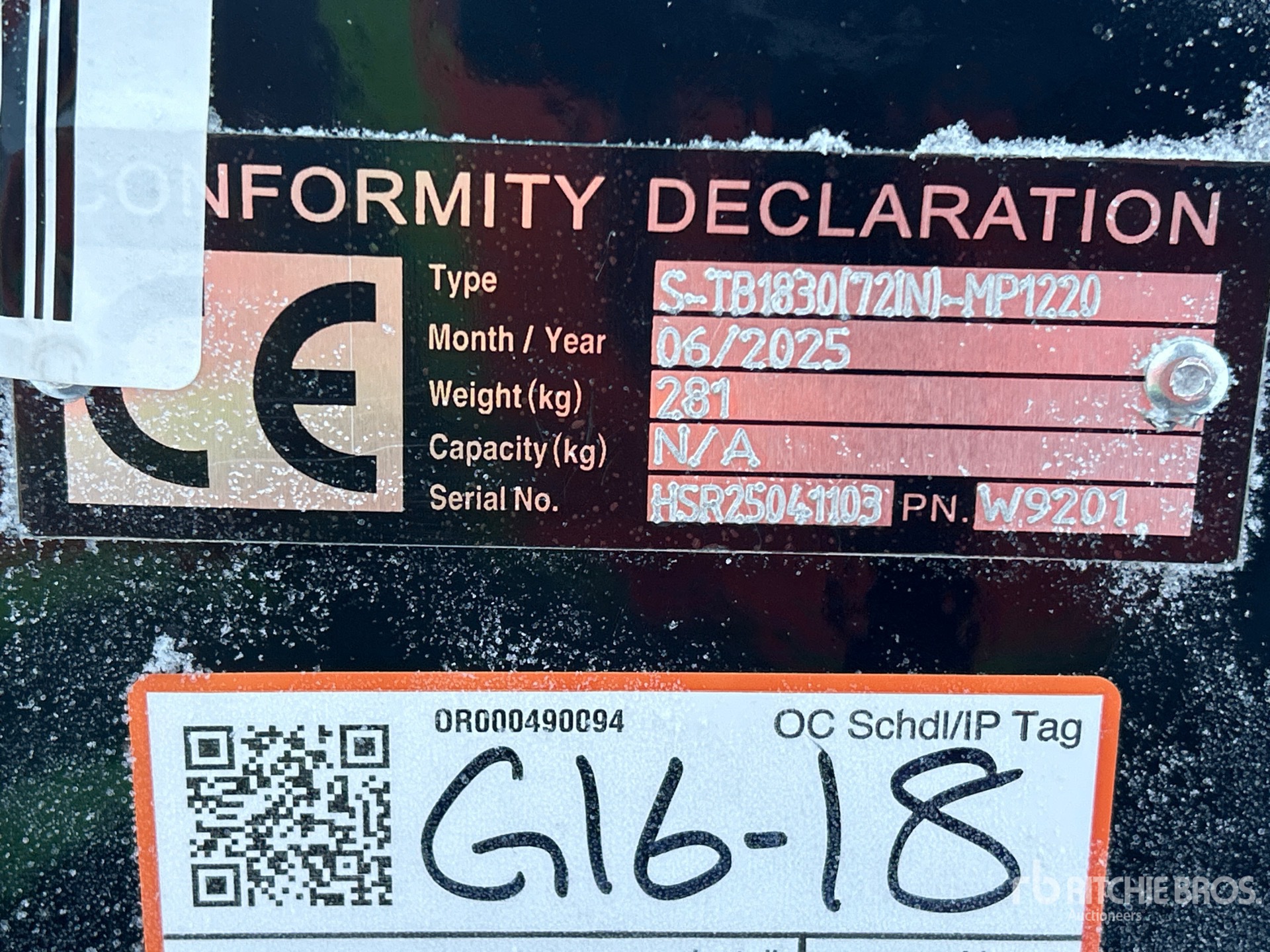 General Appearance with Seriennummer / FIN