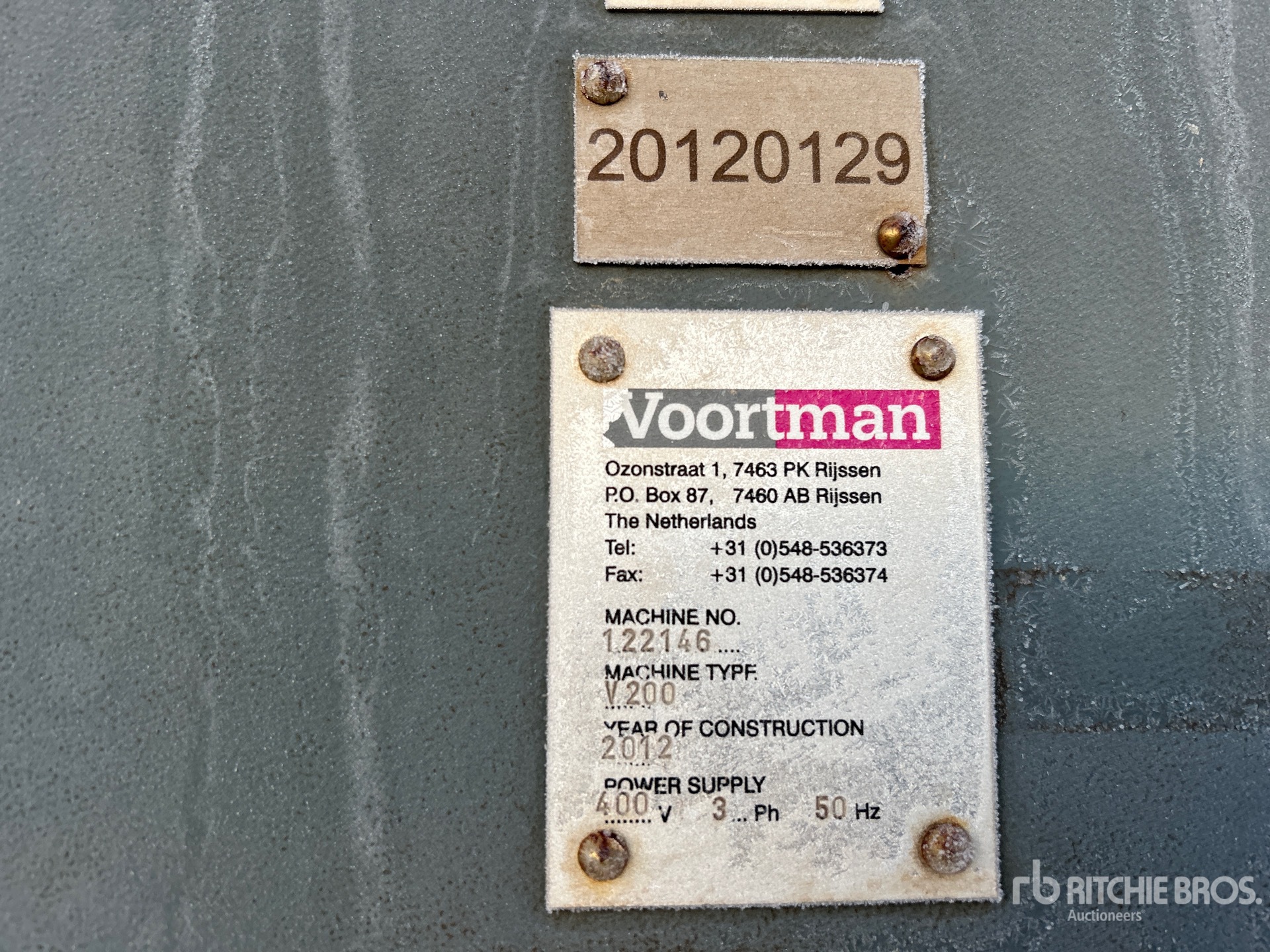 General Appearance with Numero seriale/numero d’identificazione del veicolo (VIN)