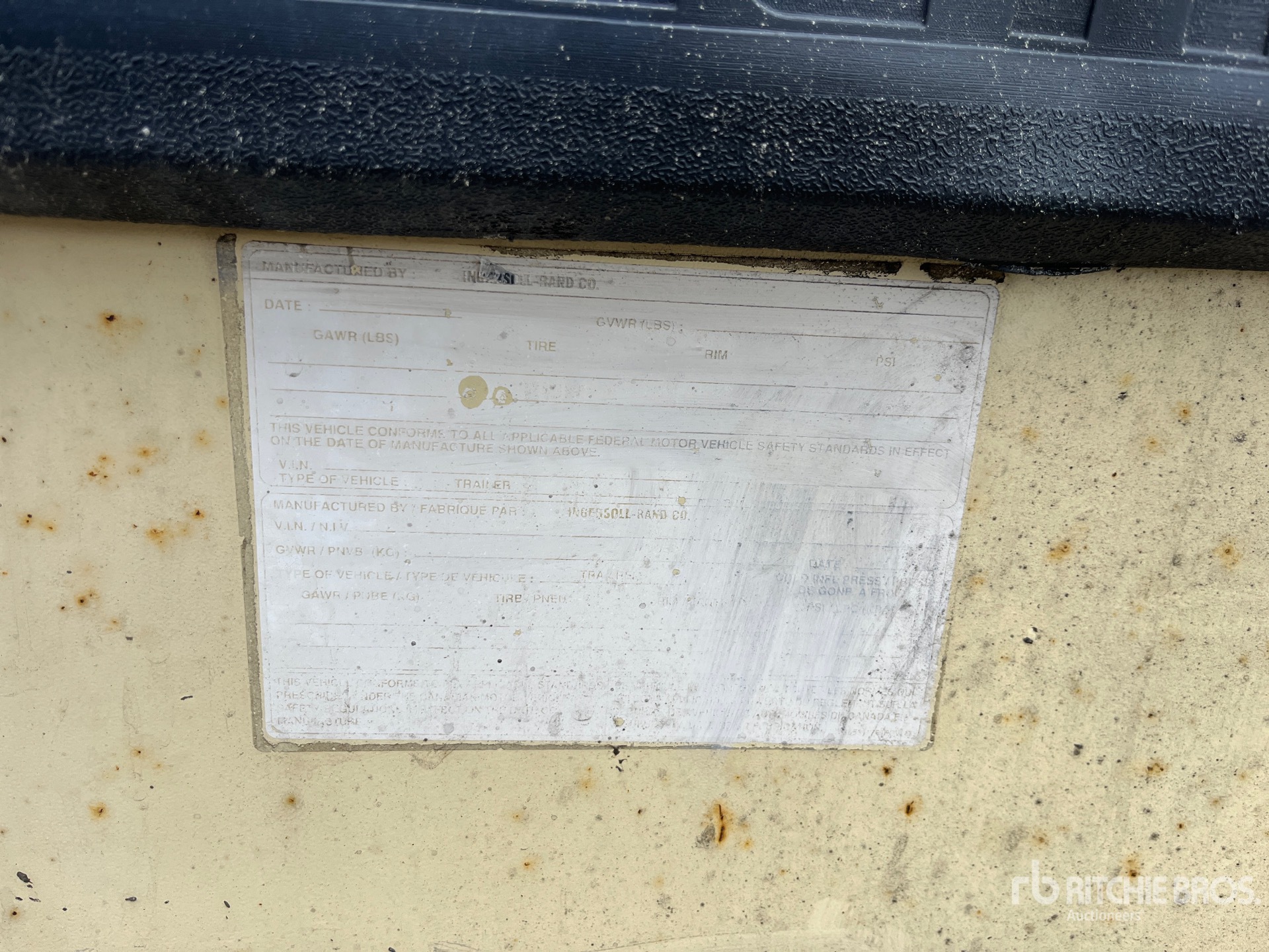 General Appearance with N.º de serie/VIN