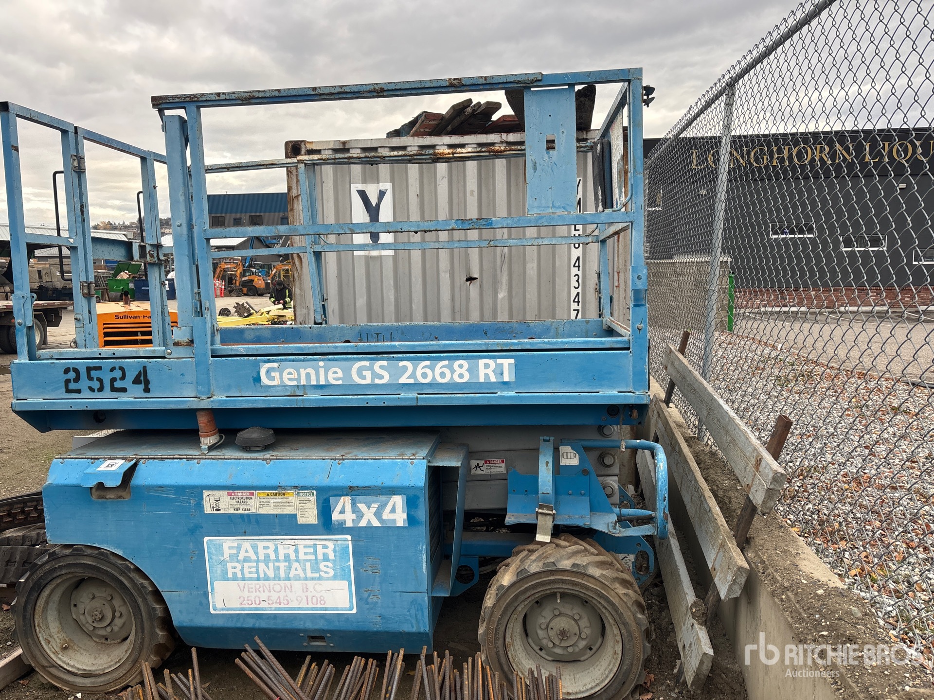 General Appearance with Picture, Left Rear Corner