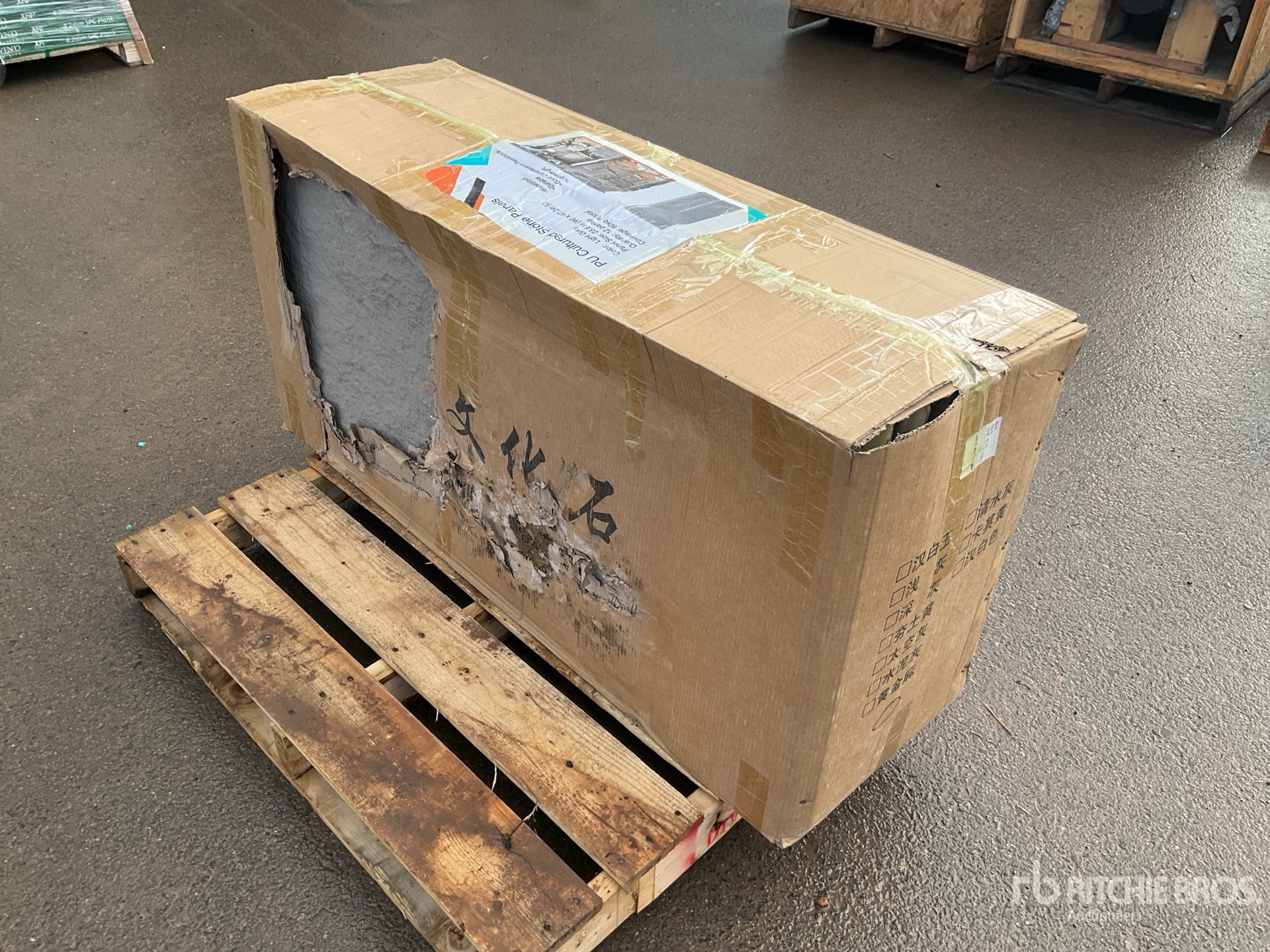 General Appearance with Picture, Left Front Corner