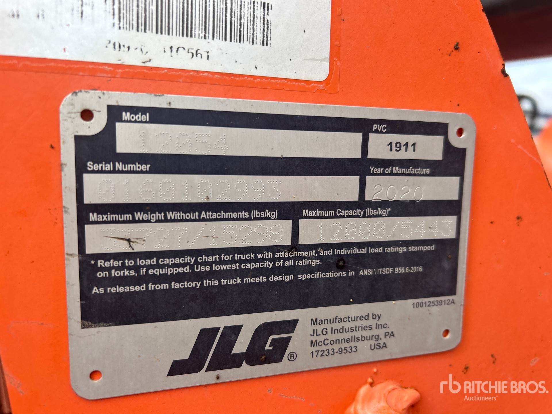 General Appearance with Seriennummer / FIN