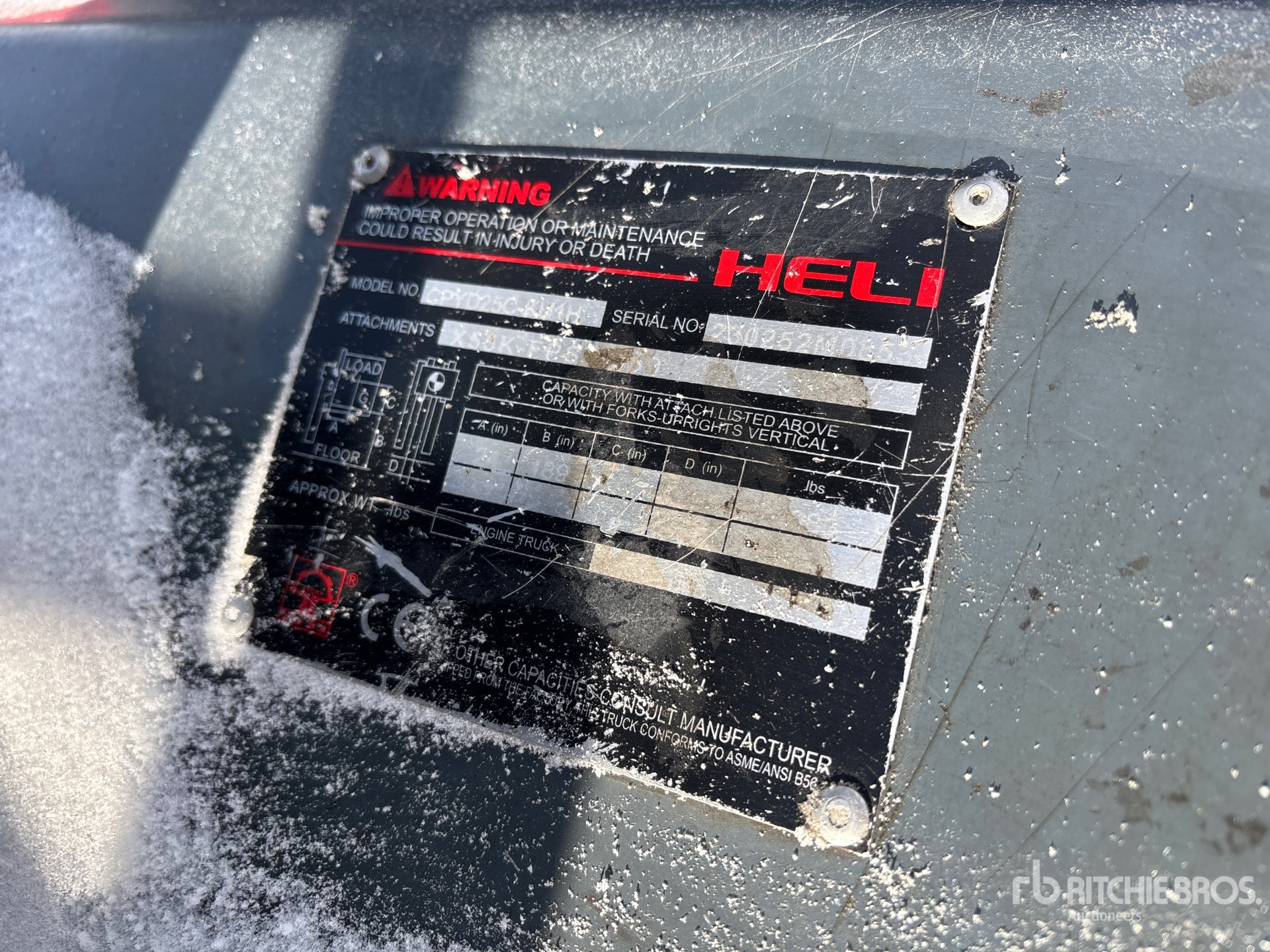 General Appearance with Numero seriale/numero d’identificazione del veicolo (VIN)