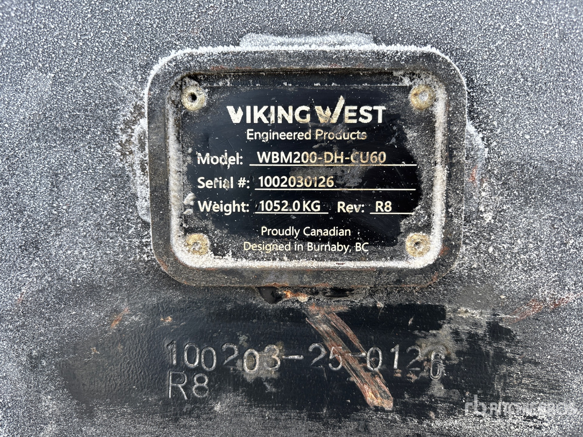 General Appearance with N.º de serie/VIN