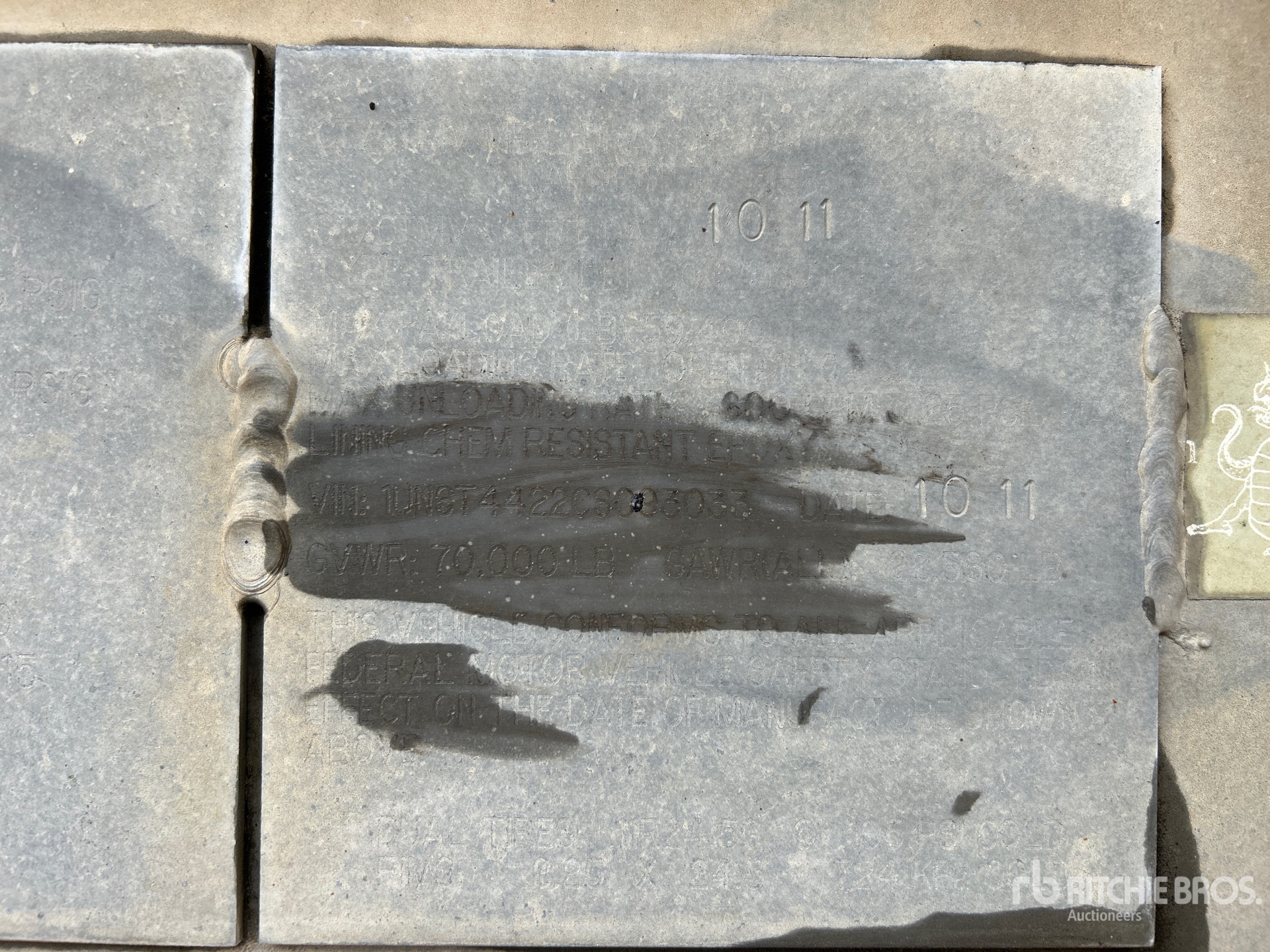 General Appearance with Numero seriale/numero d’identificazione del veicolo (VIN)