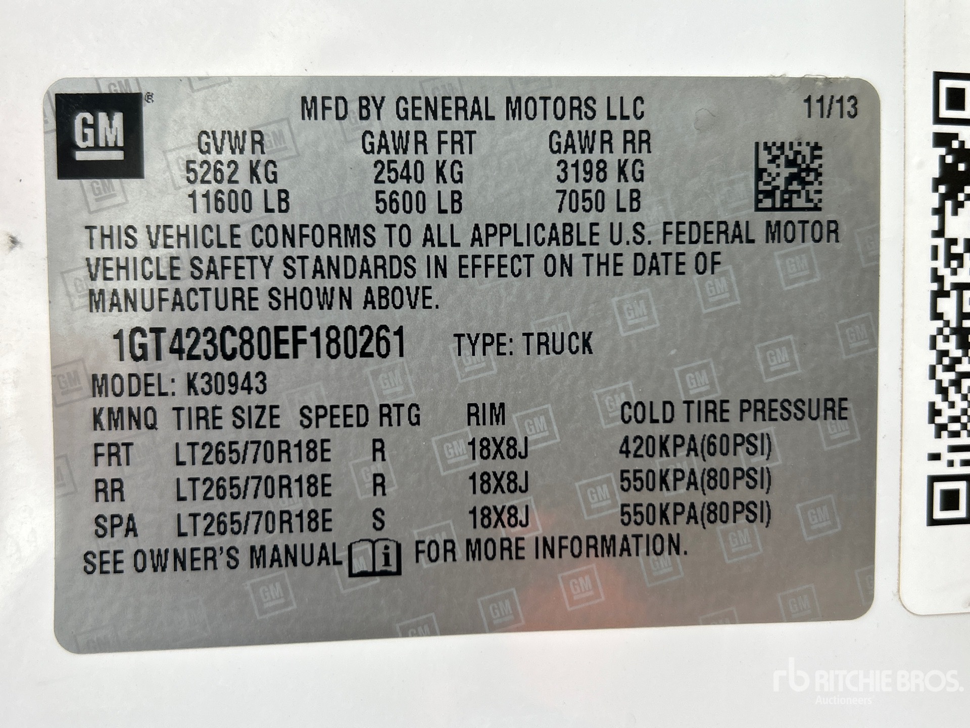 General Appearance with Seriennummer / FIN