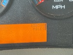 General Appearance with Hour Meter / Odometer