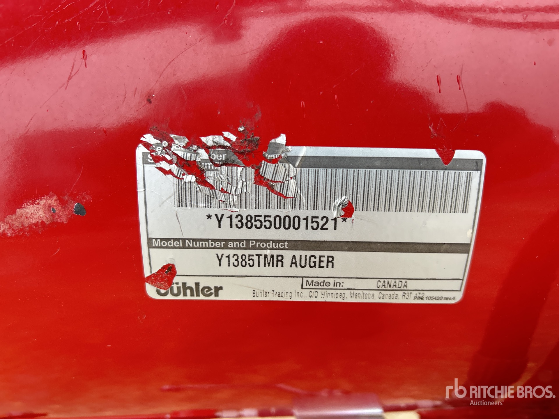 General Appearance with Numero seriale/numero d’identificazione del veicolo (VIN)