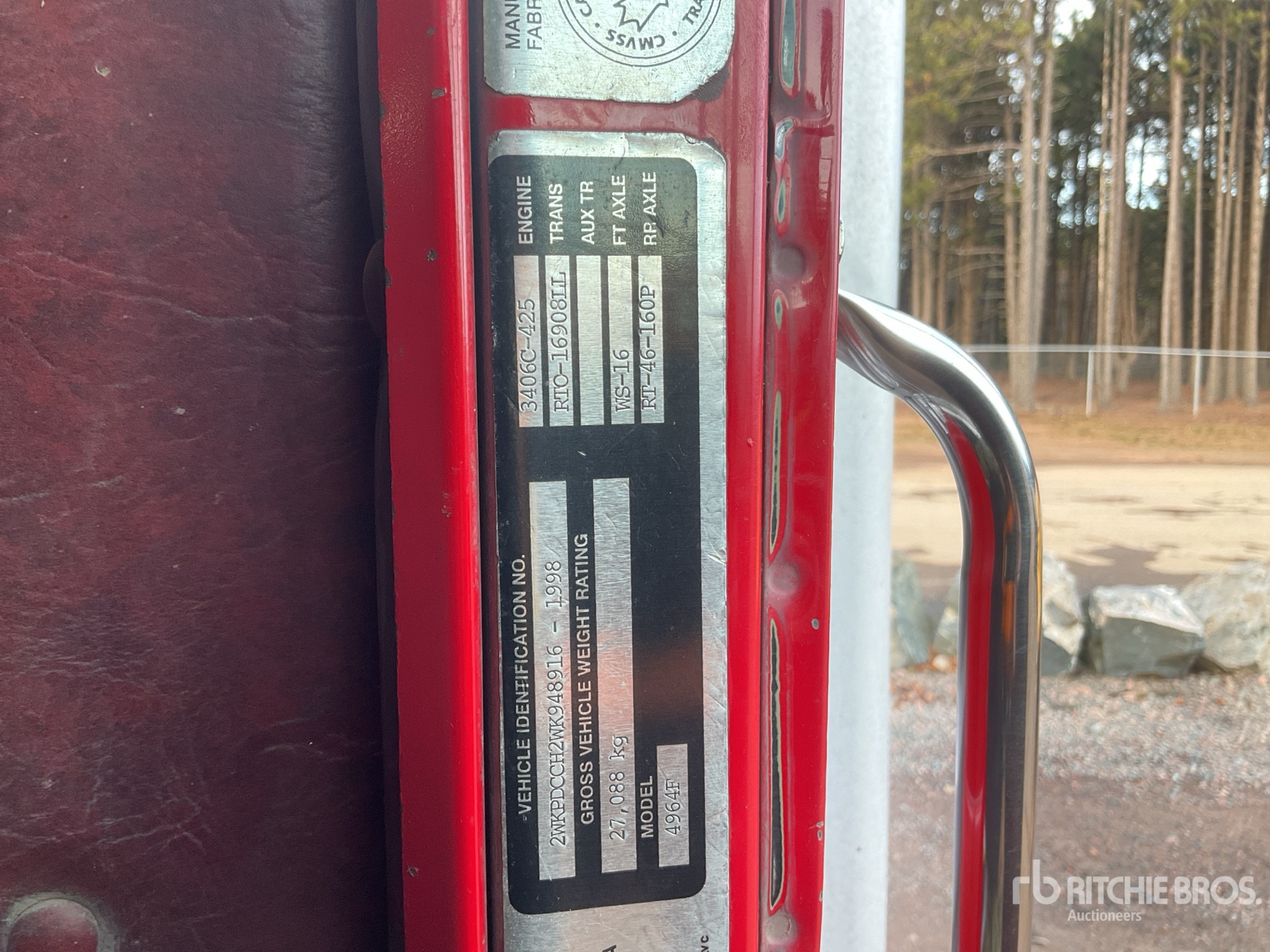 General Appearance with Numero seriale/numero d’identificazione del veicolo (VIN)