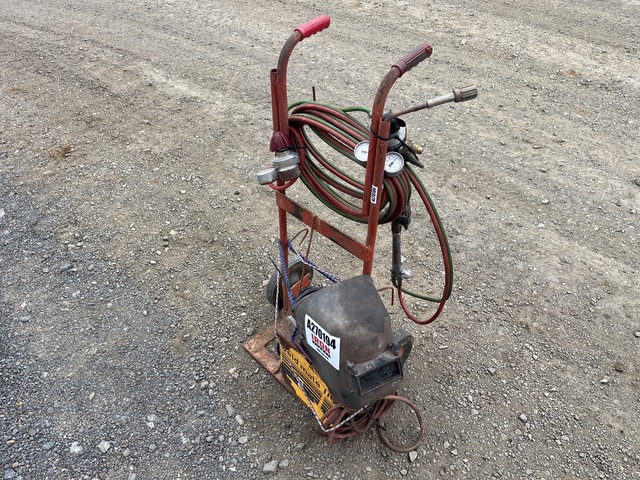 WIA Weldmate 110 Electric Driven Welder & Oxy Acetylene Trolley