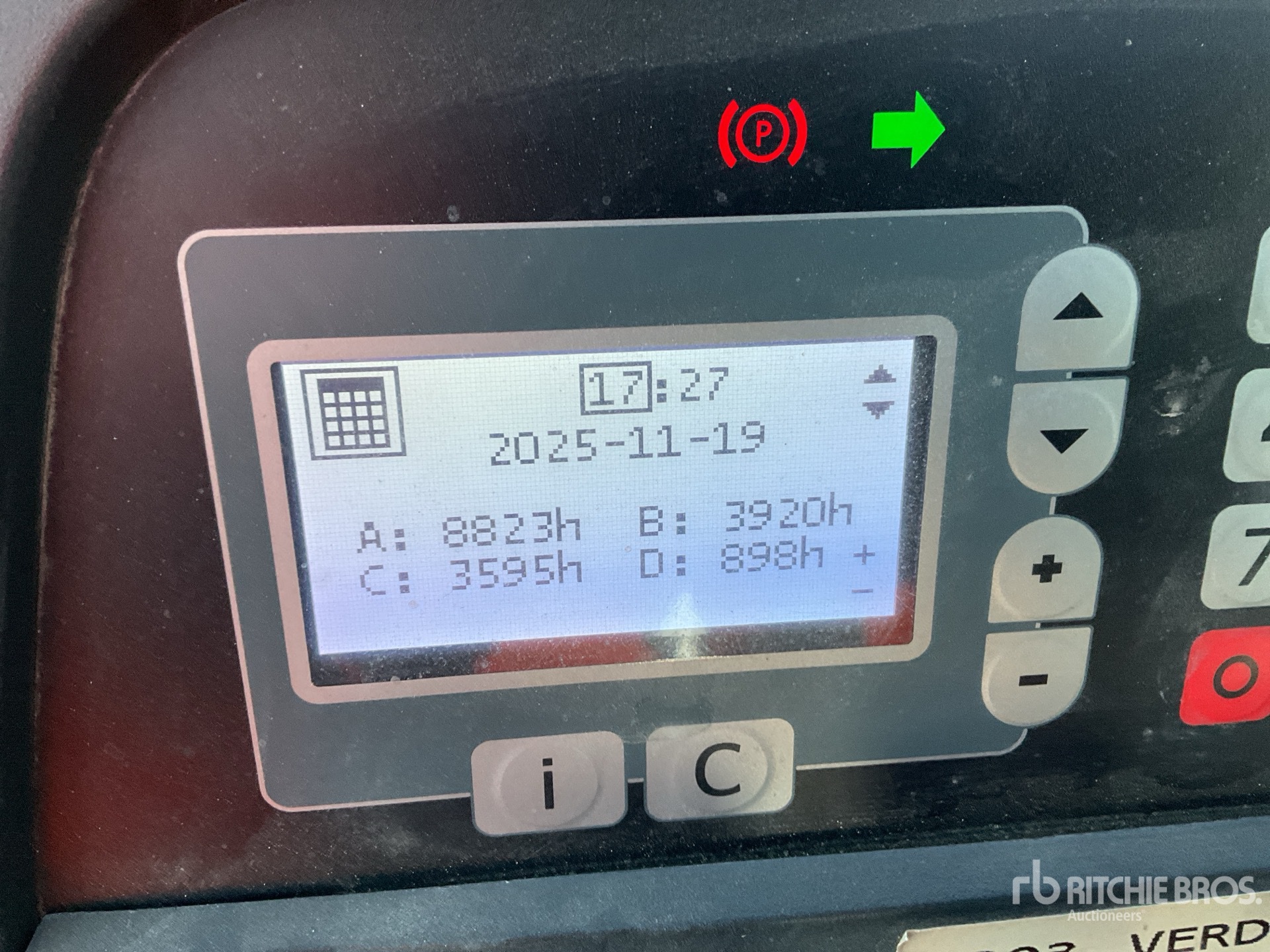 General Appearance with Hour Meter / Odometer