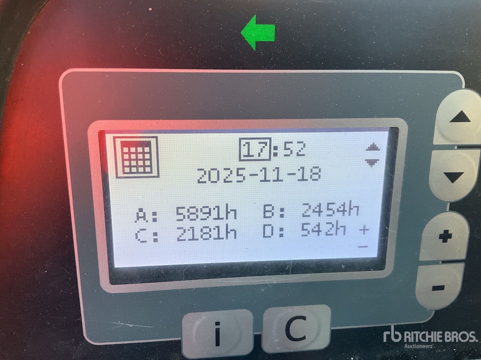 General Appearance with Hour Meter / Odometer