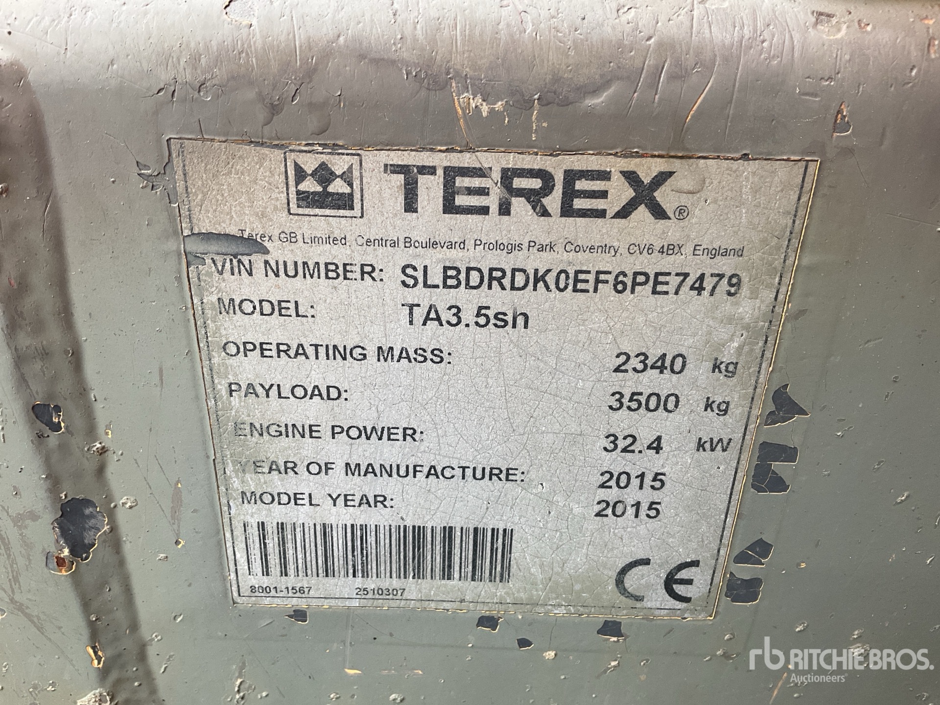 General Appearance with Seriennummer / FIN