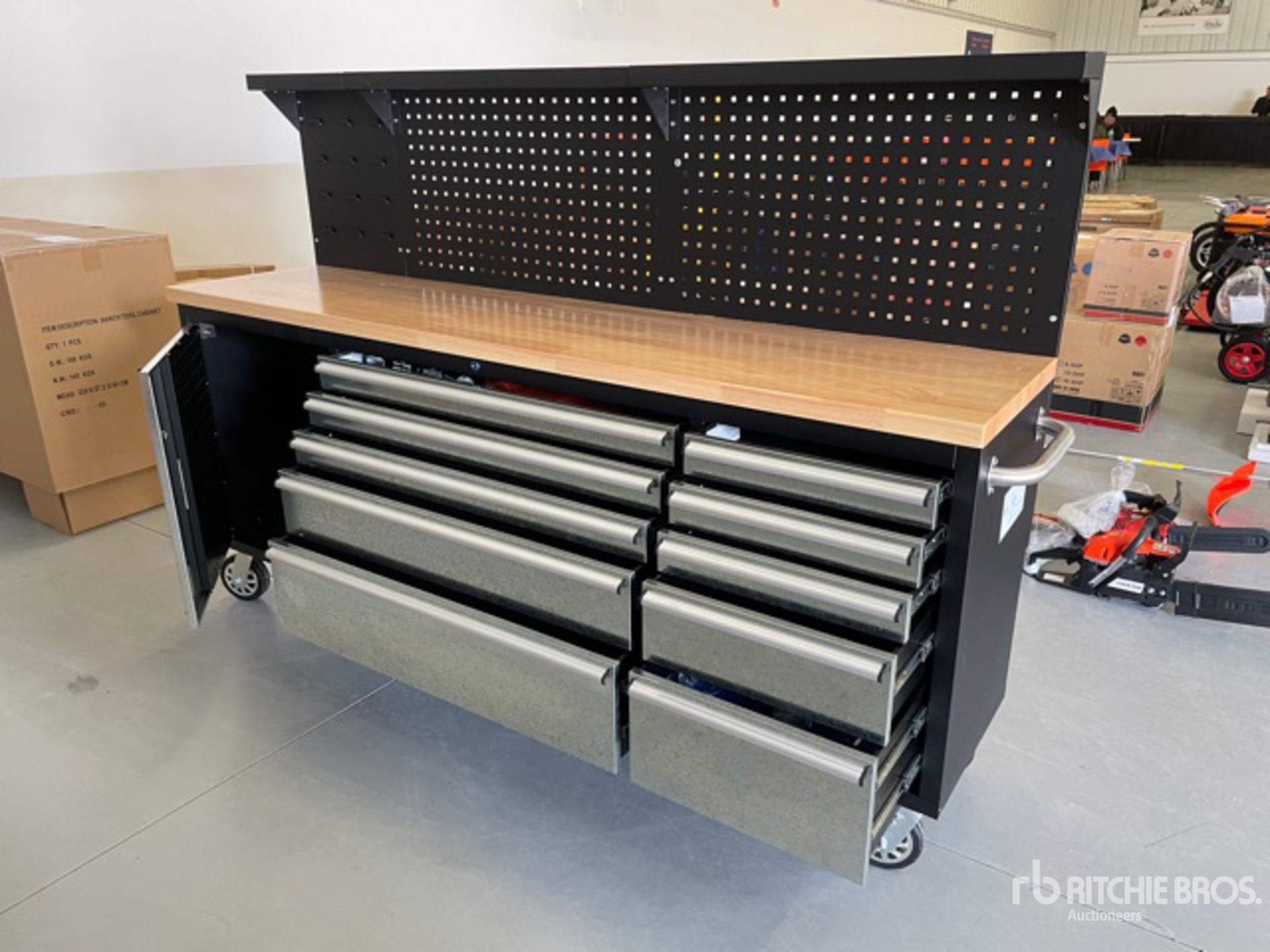 General Appearance with Picture, Left Front Corner