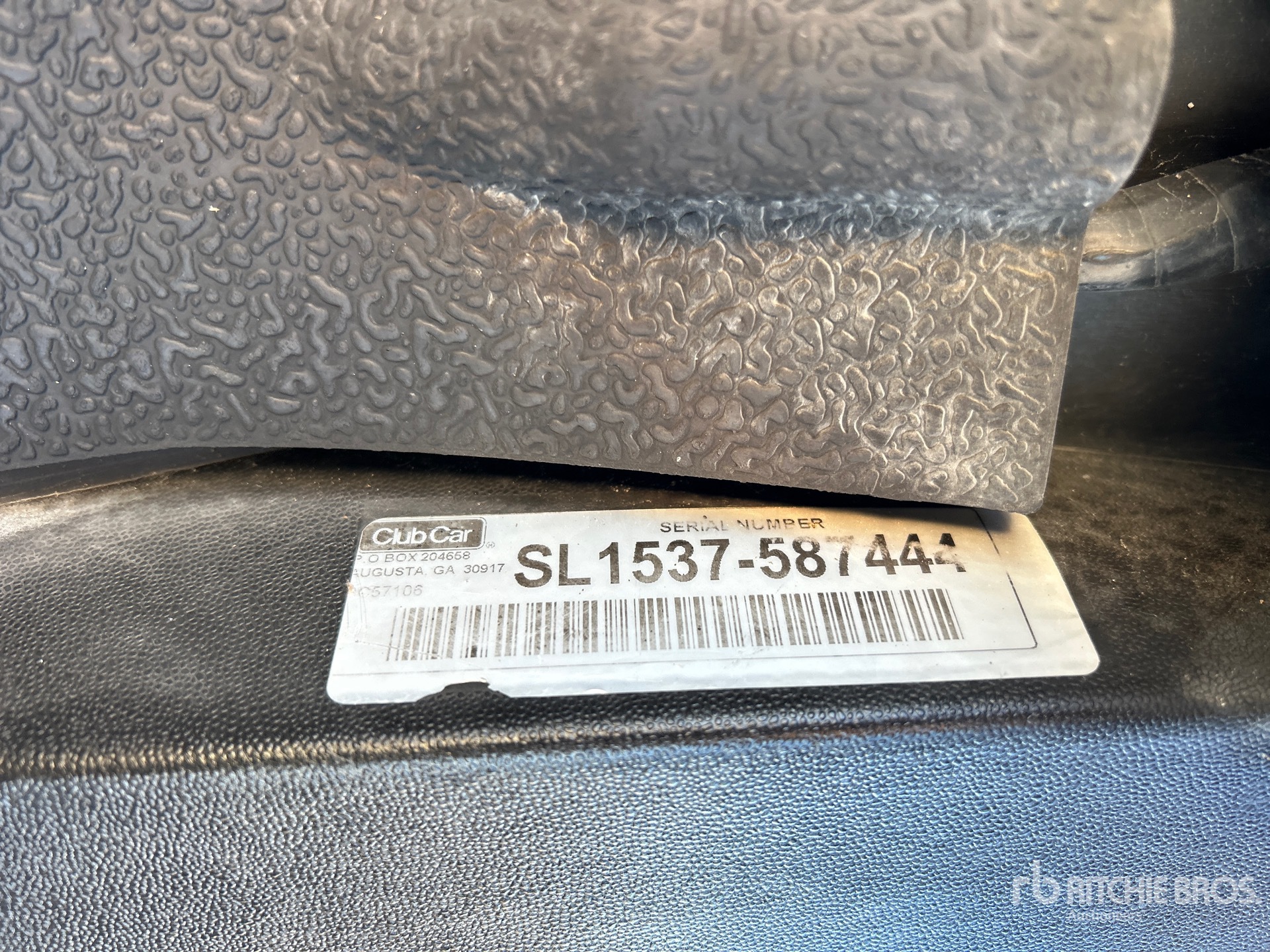 General Appearance with N.º de serie/VIN