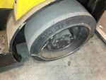 Chassis with Right Front Tire