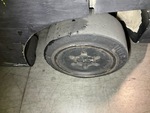 Chassis with Left Rear Tire
