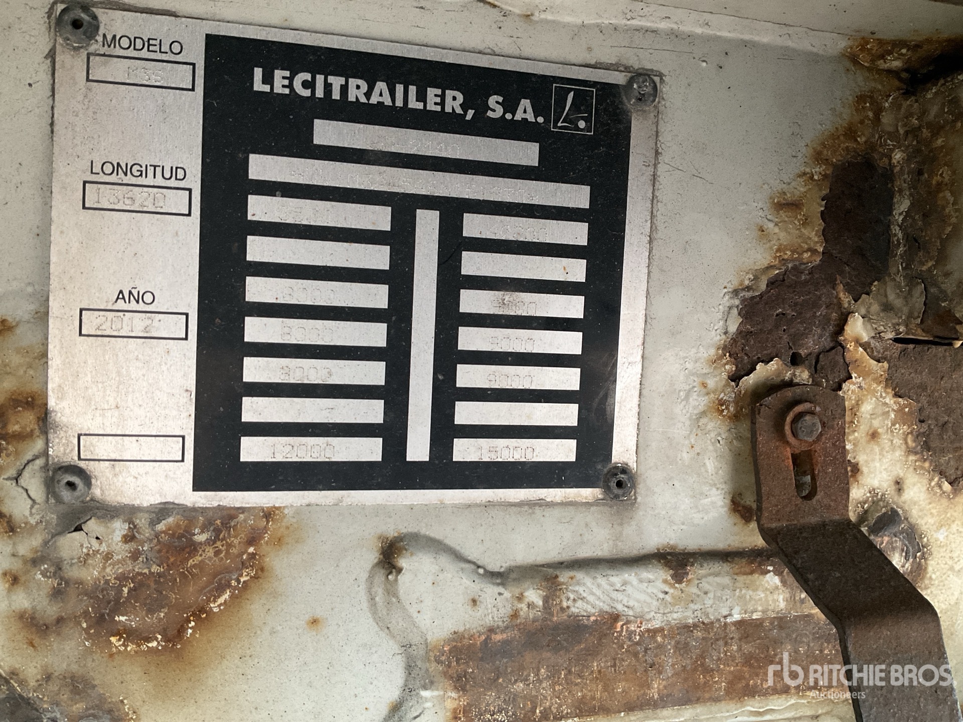 General Appearance with Numéro de série/Numéro d'identification du véhicule automobile