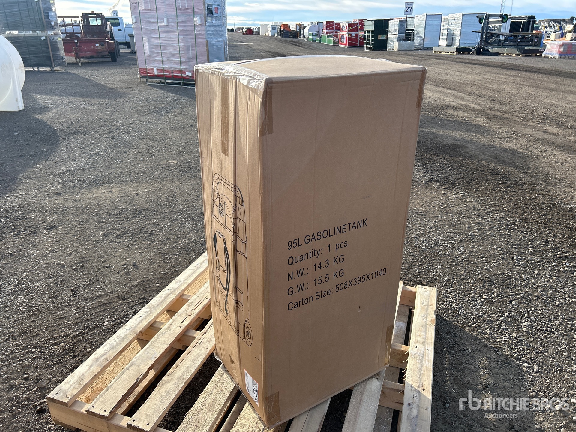 General Appearance with Picture, Left Rear Corner