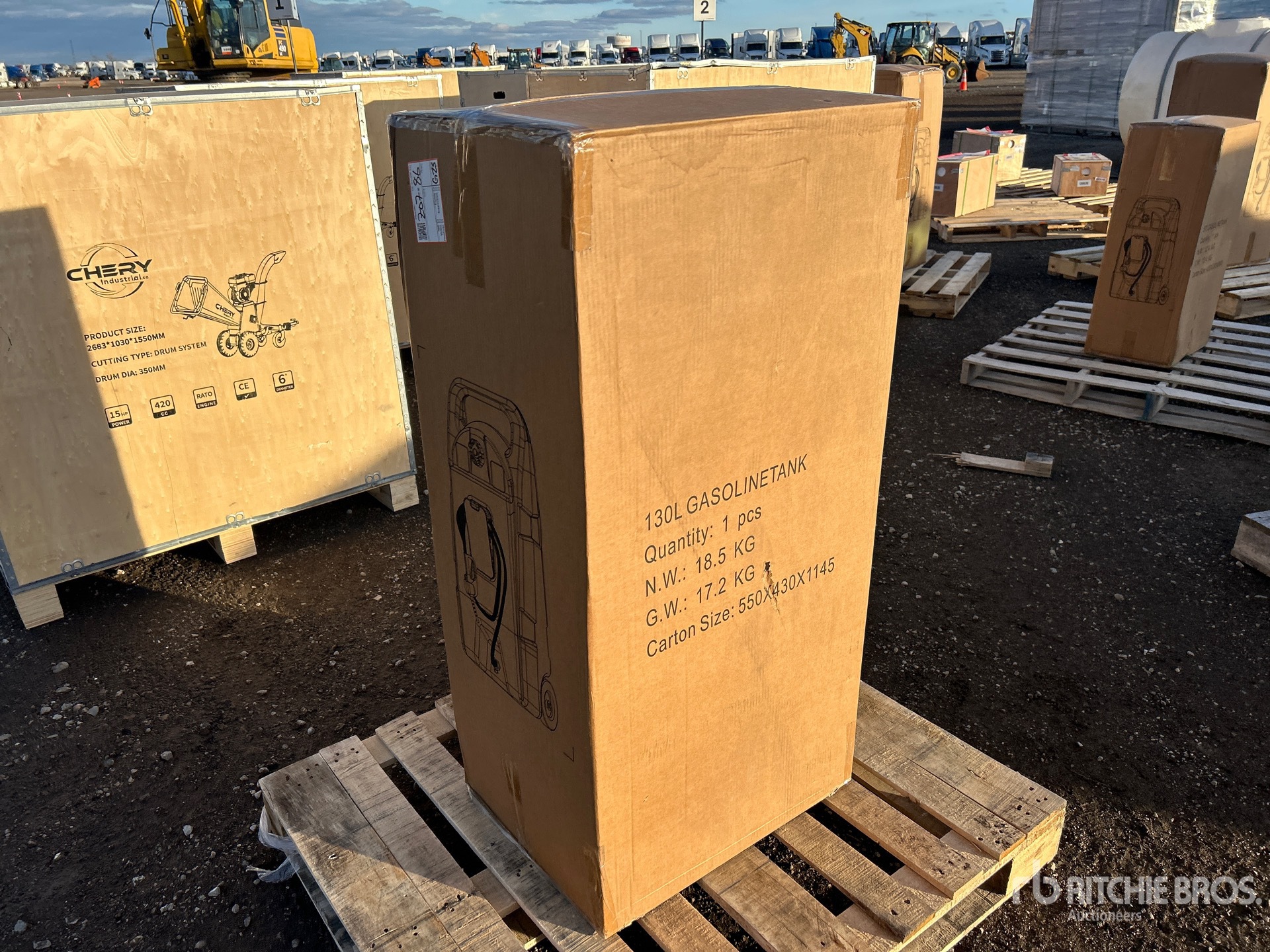 General Appearance with Picture, Left Rear Corner