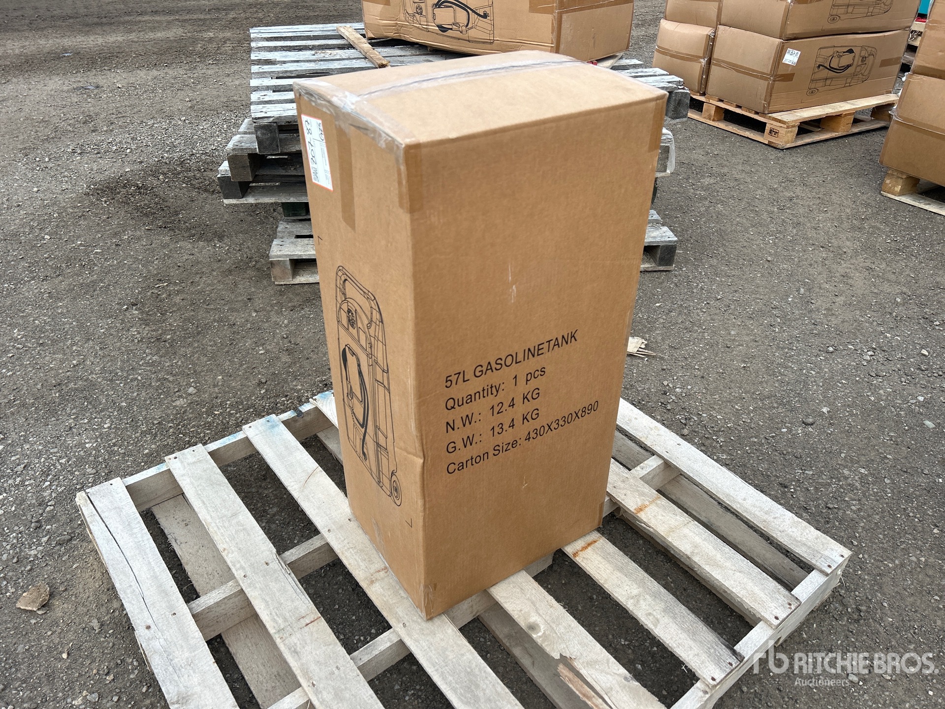 General Appearance with Picture, Left Rear Corner