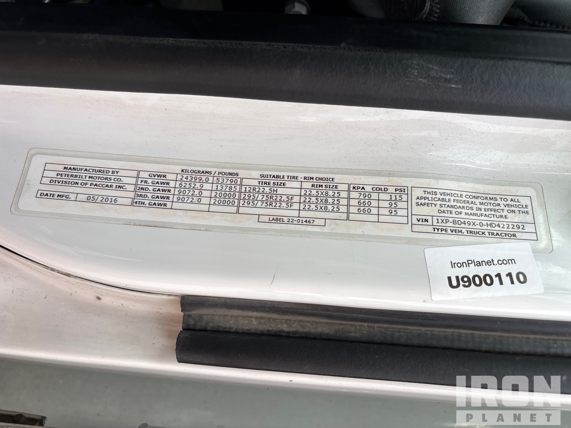 General Appearance with Seriennummer / FIN